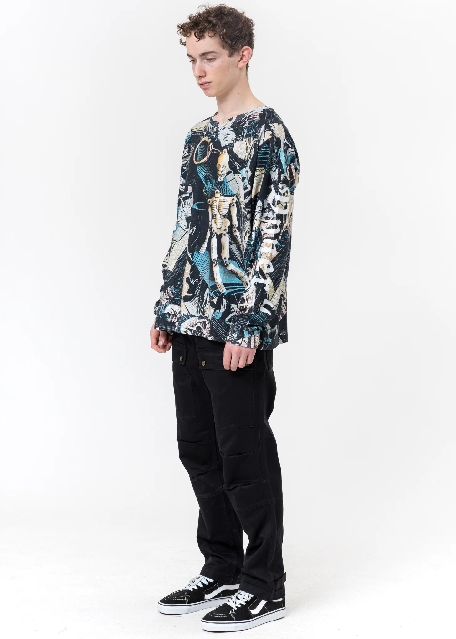 Multi Long Sleeve - Comic Digital Print - Image 7