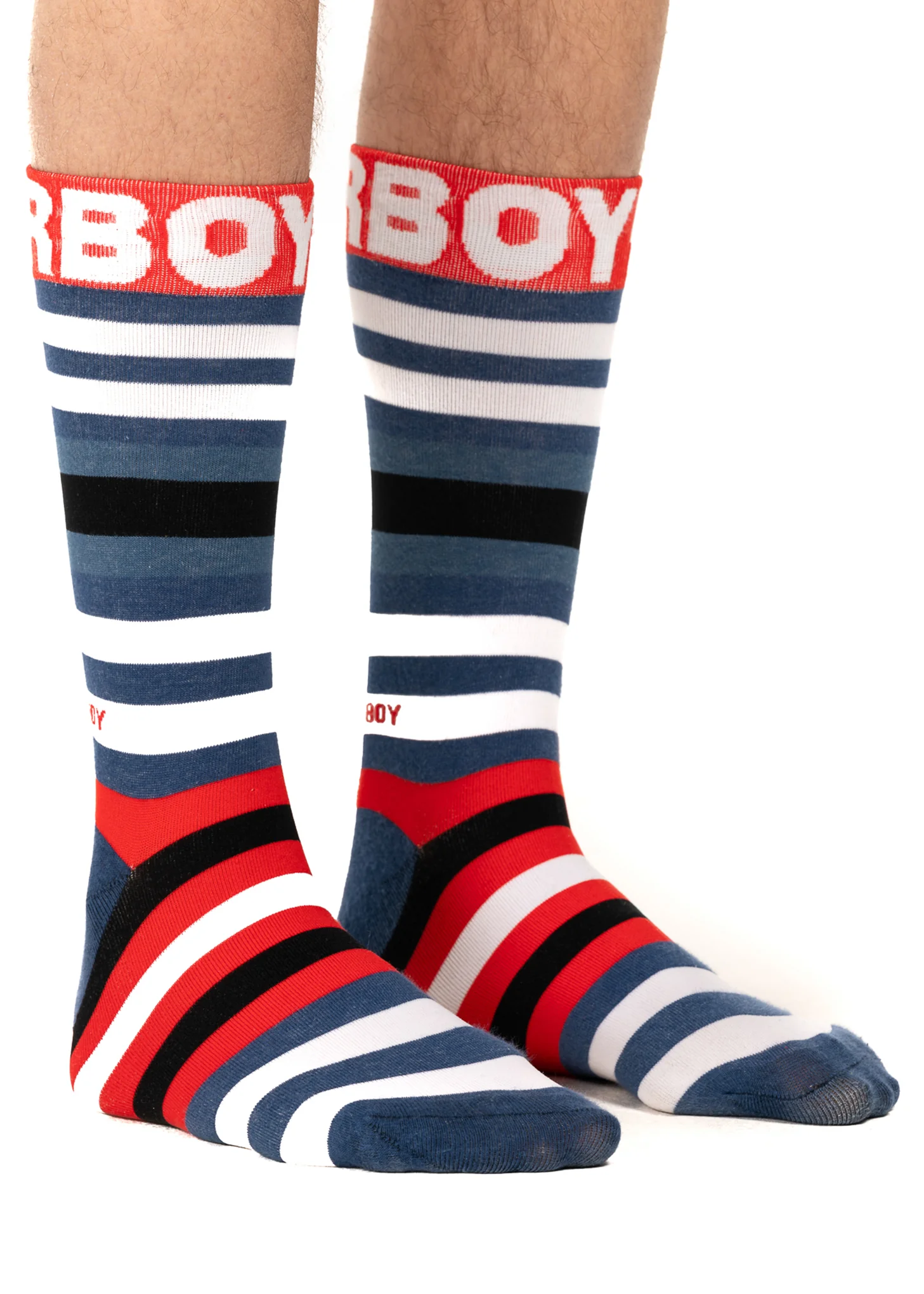 Multi LOVERBOY Highland Sock - Image 2