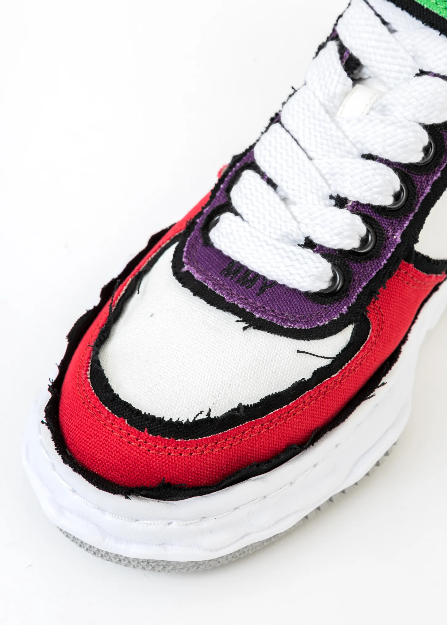 Multi OG Sole Overhanging Canvas High-Top Sneaker (WAYNE HIGH) - Image 4