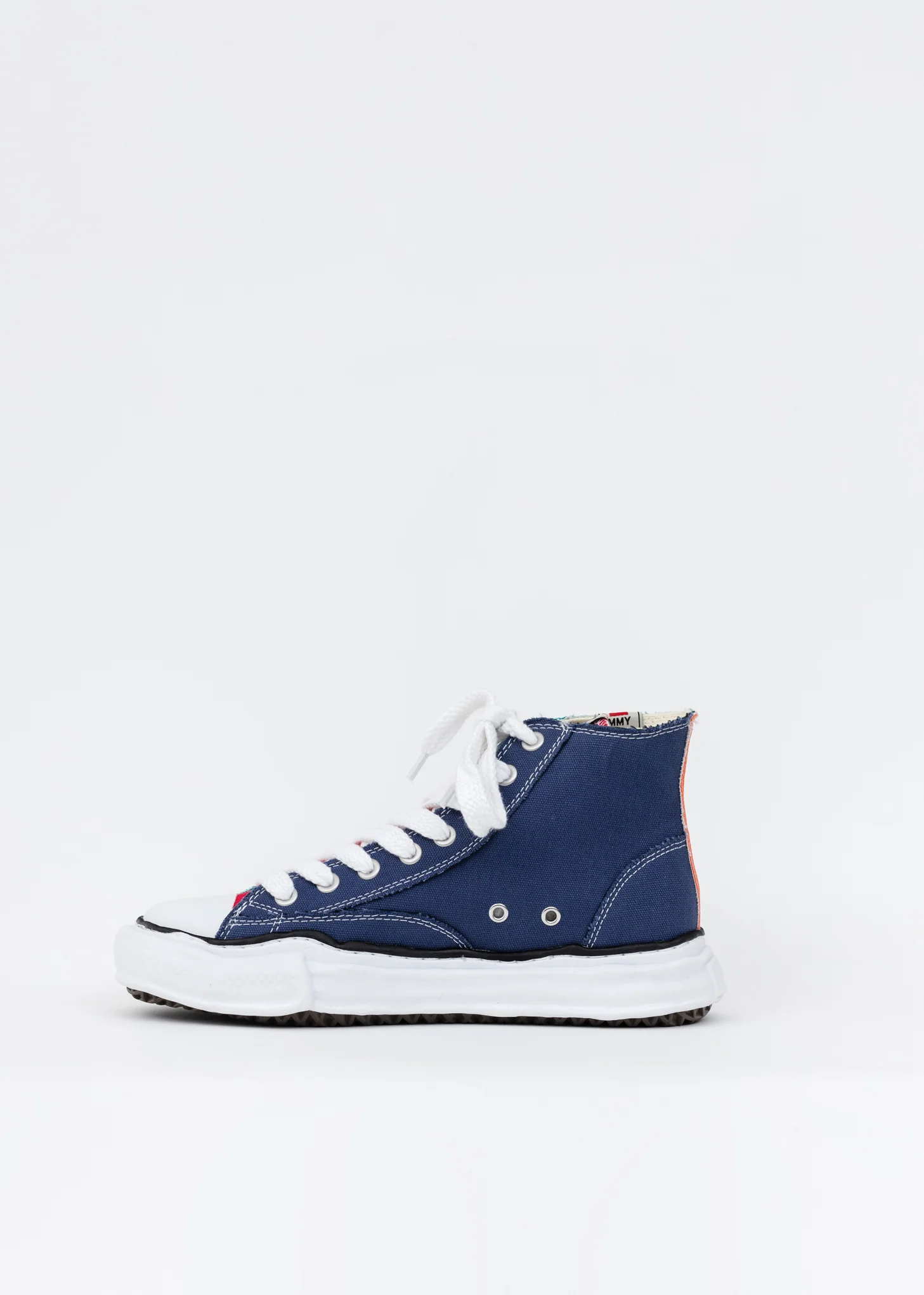 Multi Original Sole Canvas Hicut Sneaker - Image 4