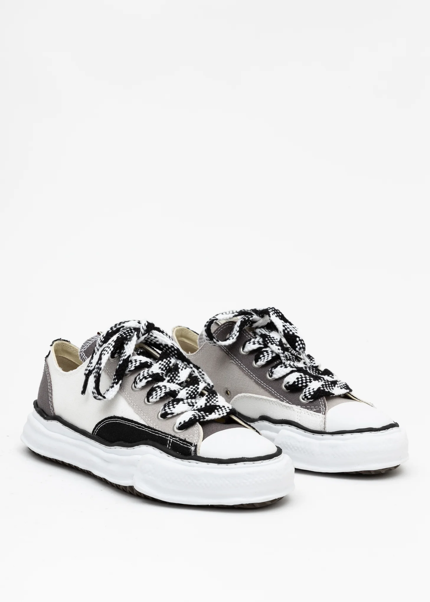 Multi Original Sole Overdyed Canvas Sneaker (PETERSON LOW)