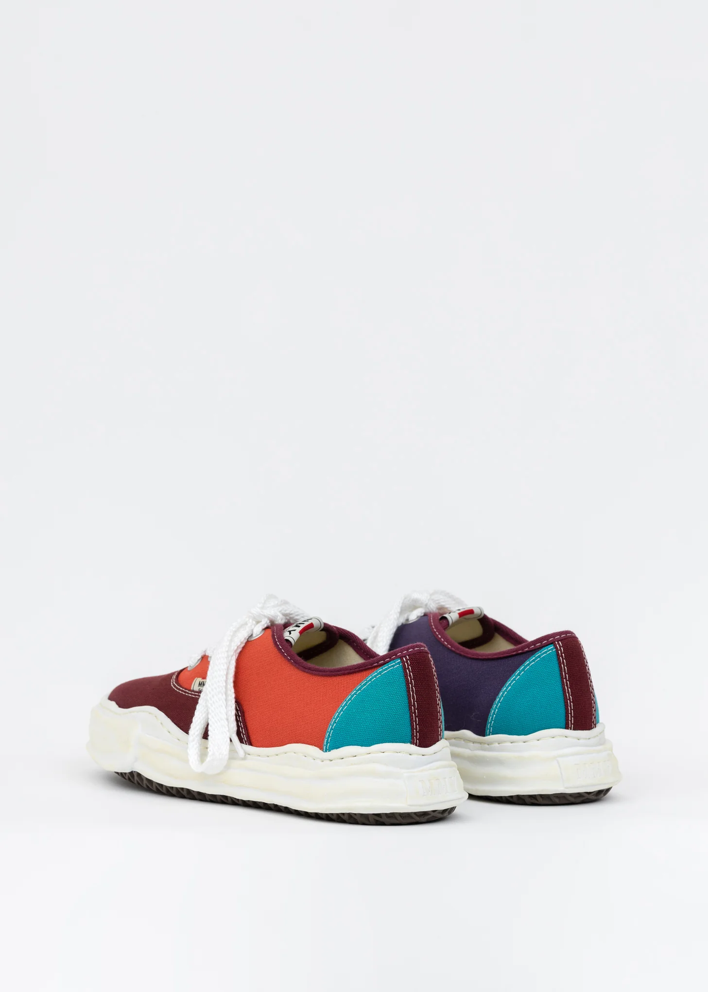 Multi Original Sole Overdyed Lowcut Sneaker (Orange Baker) - Image 3