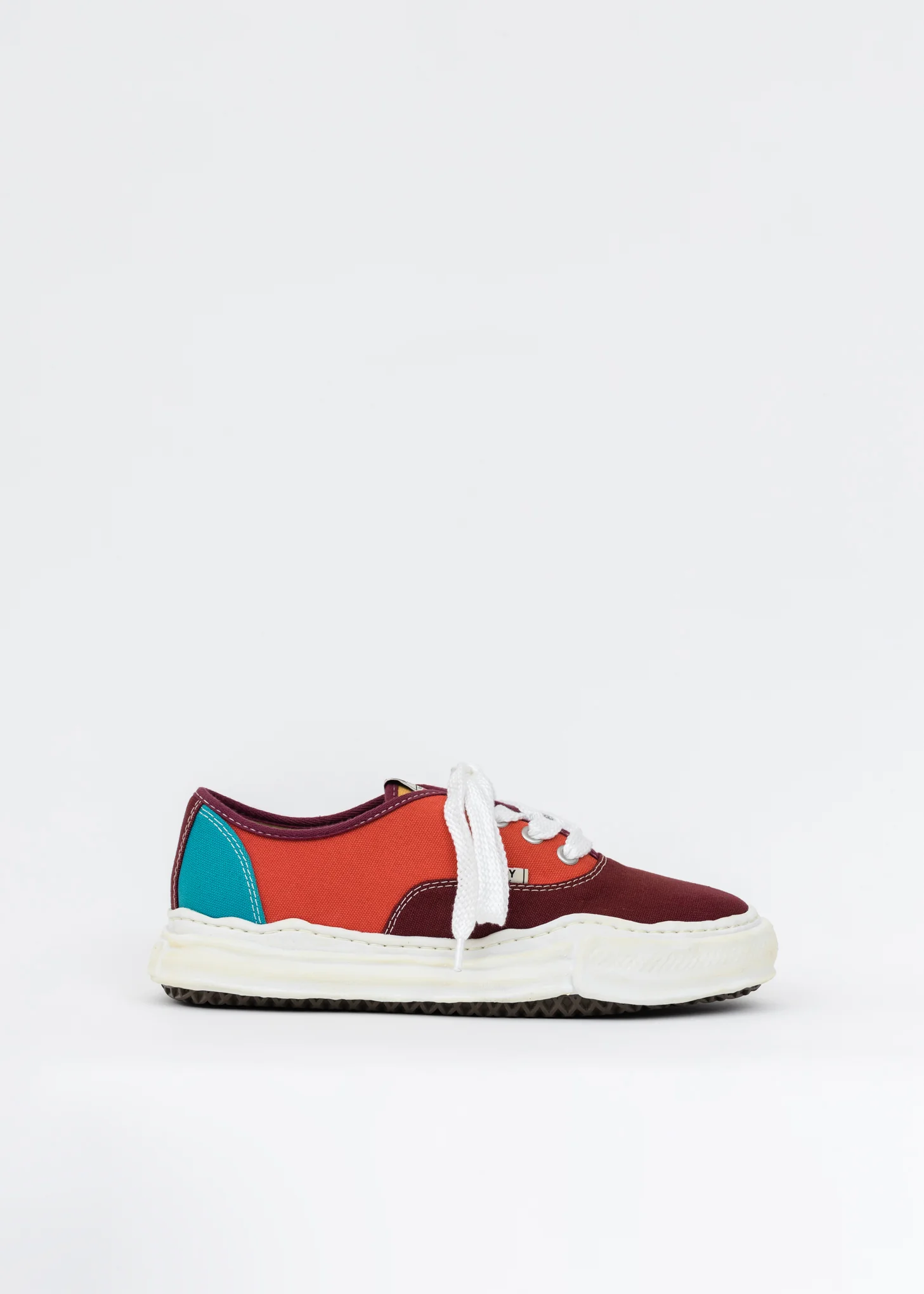 Multi Original Sole Overdyed Lowcut Sneaker (Orange Baker) - Image 5
