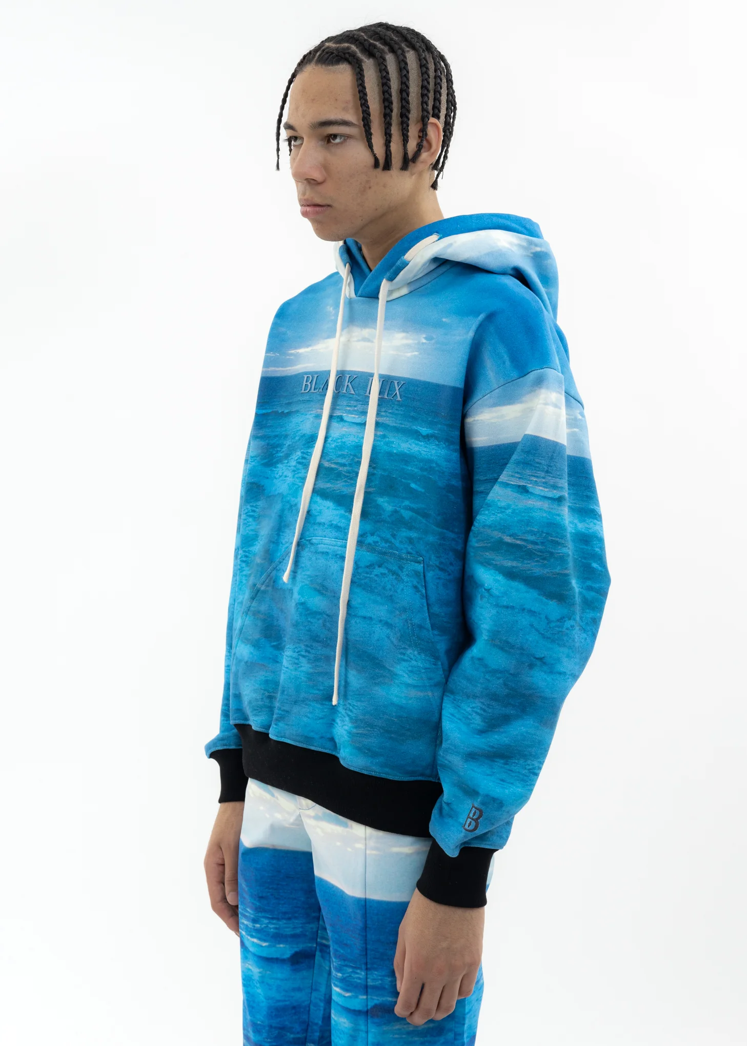 Multi Water Printed Hoodie - Image 3