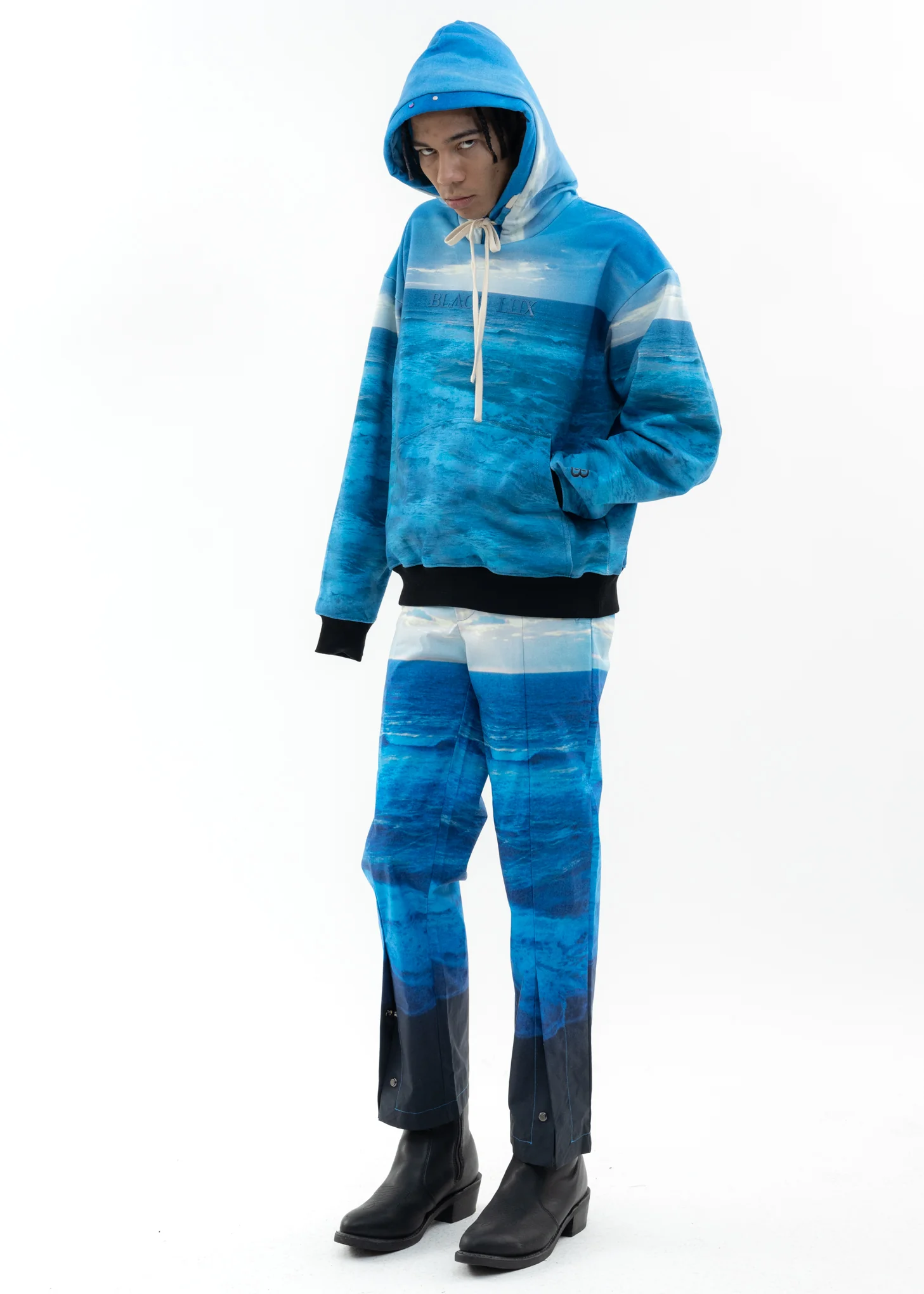 Multi Water Printed Hoodie - Image 5