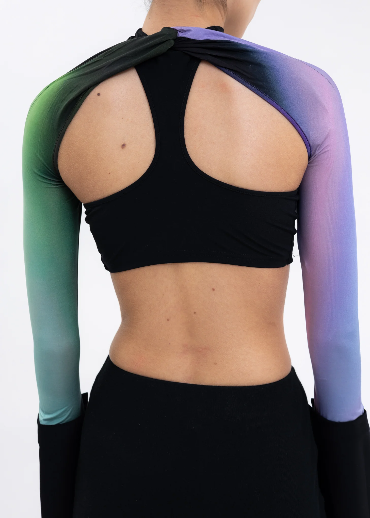Multi Yellow And Purple Arm Sleeves - Image 3