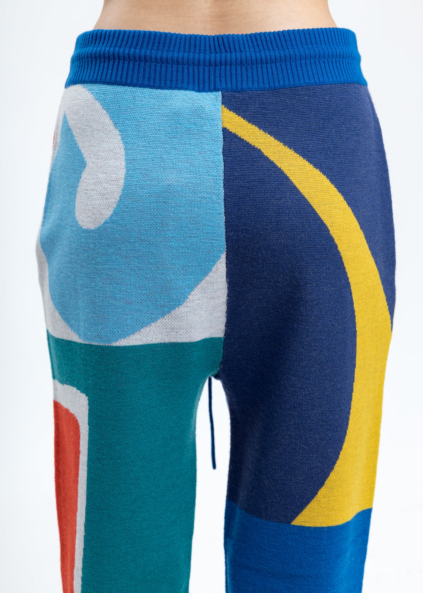 Multicolor Merino Wool Joggers - Image 4