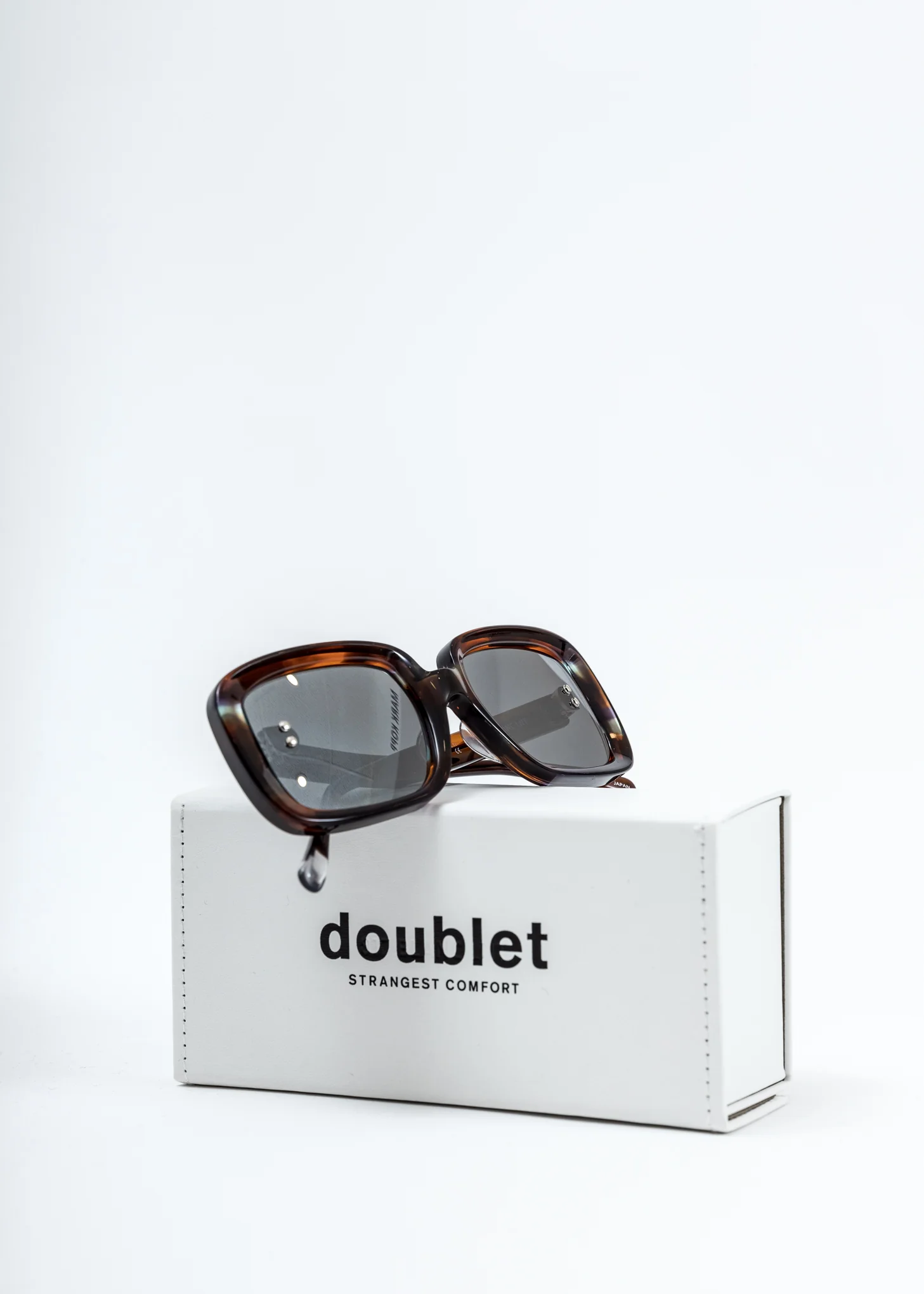 Multicolor Square Flame Sunglasses