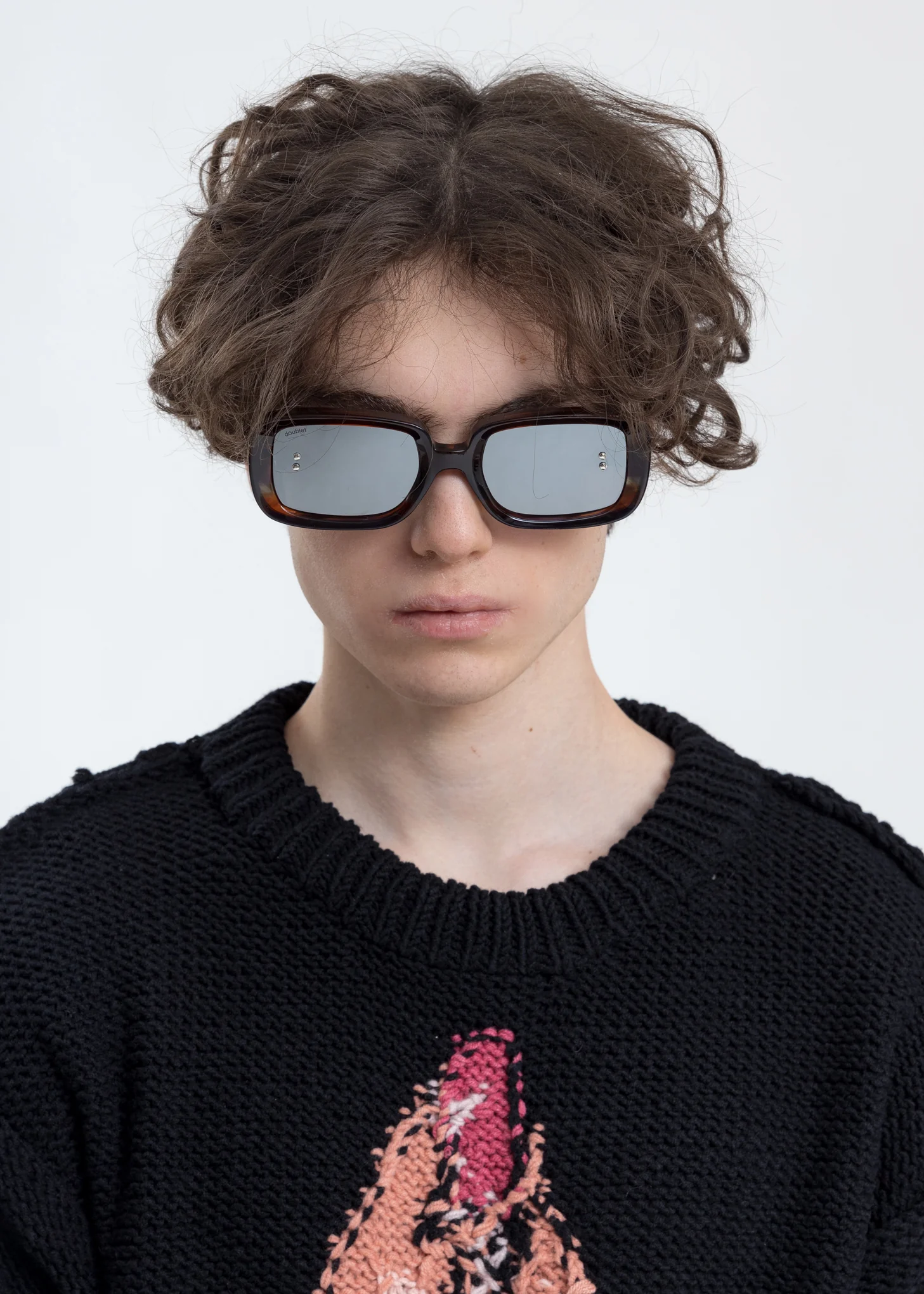 Multicolor Square Flame Sunglasses - Image 3
