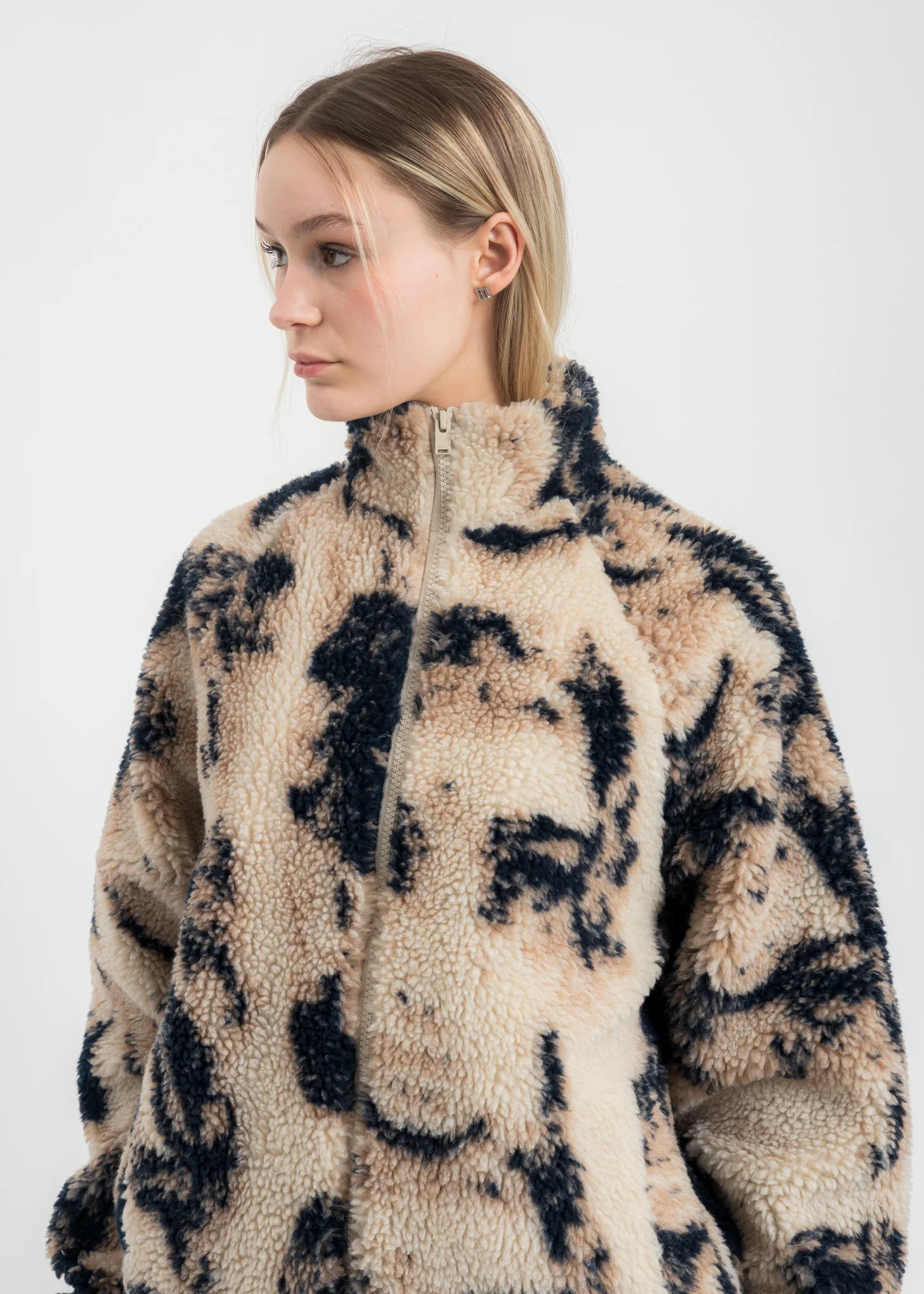 Multicolor Tamara Fleece Jacket - Image 2