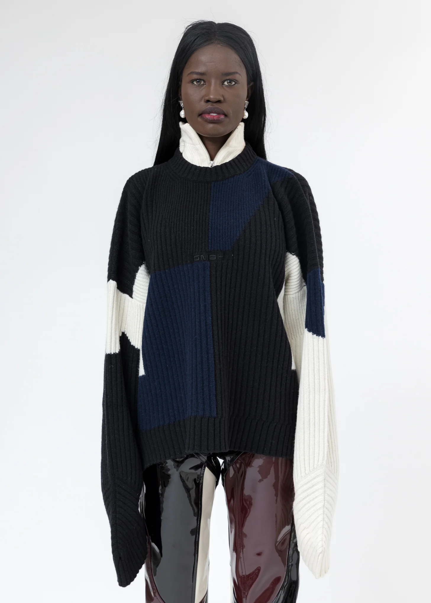 Multicolor Wool Mies Sweater