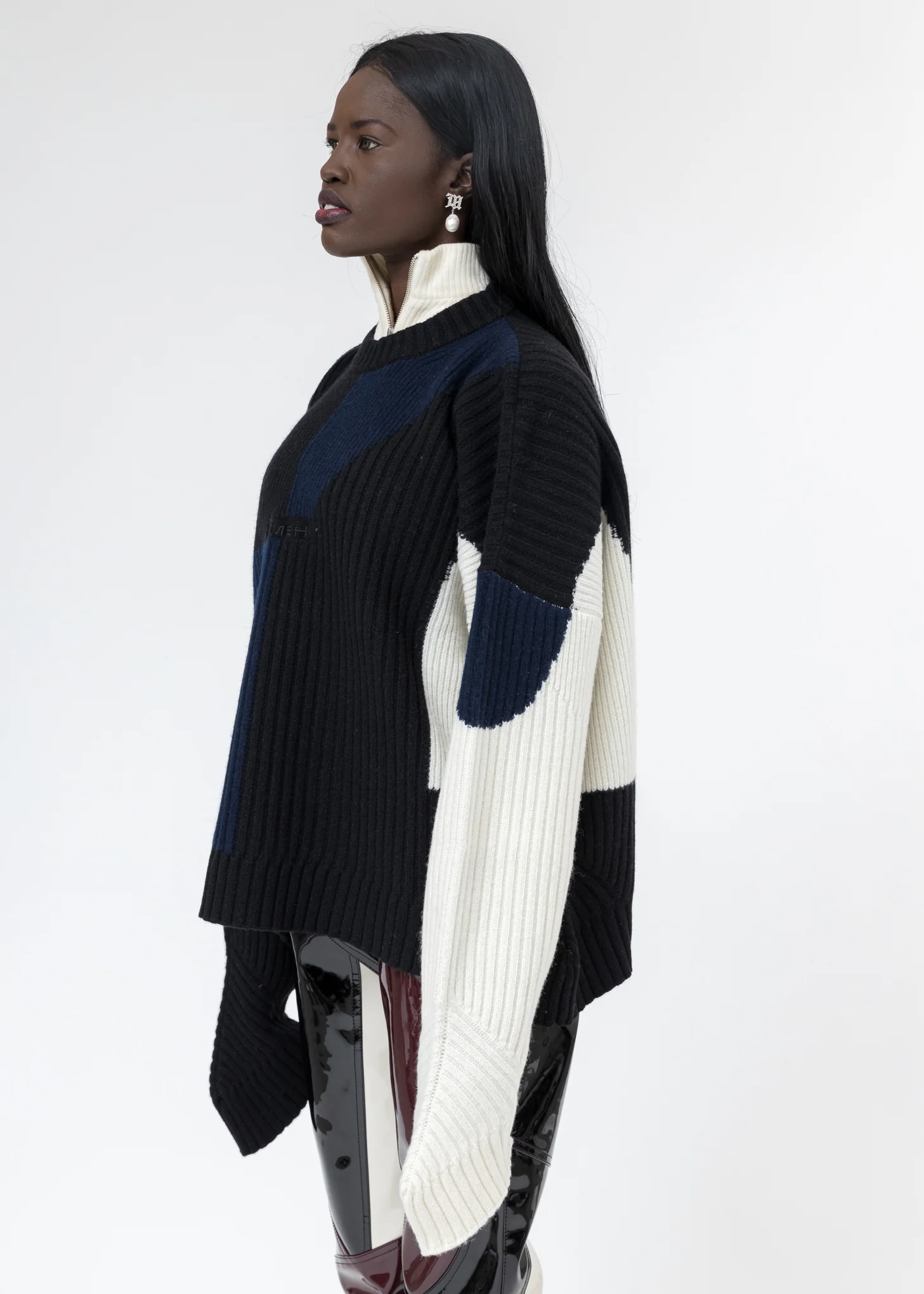 Multicolor Wool Mies Sweater - Image 3