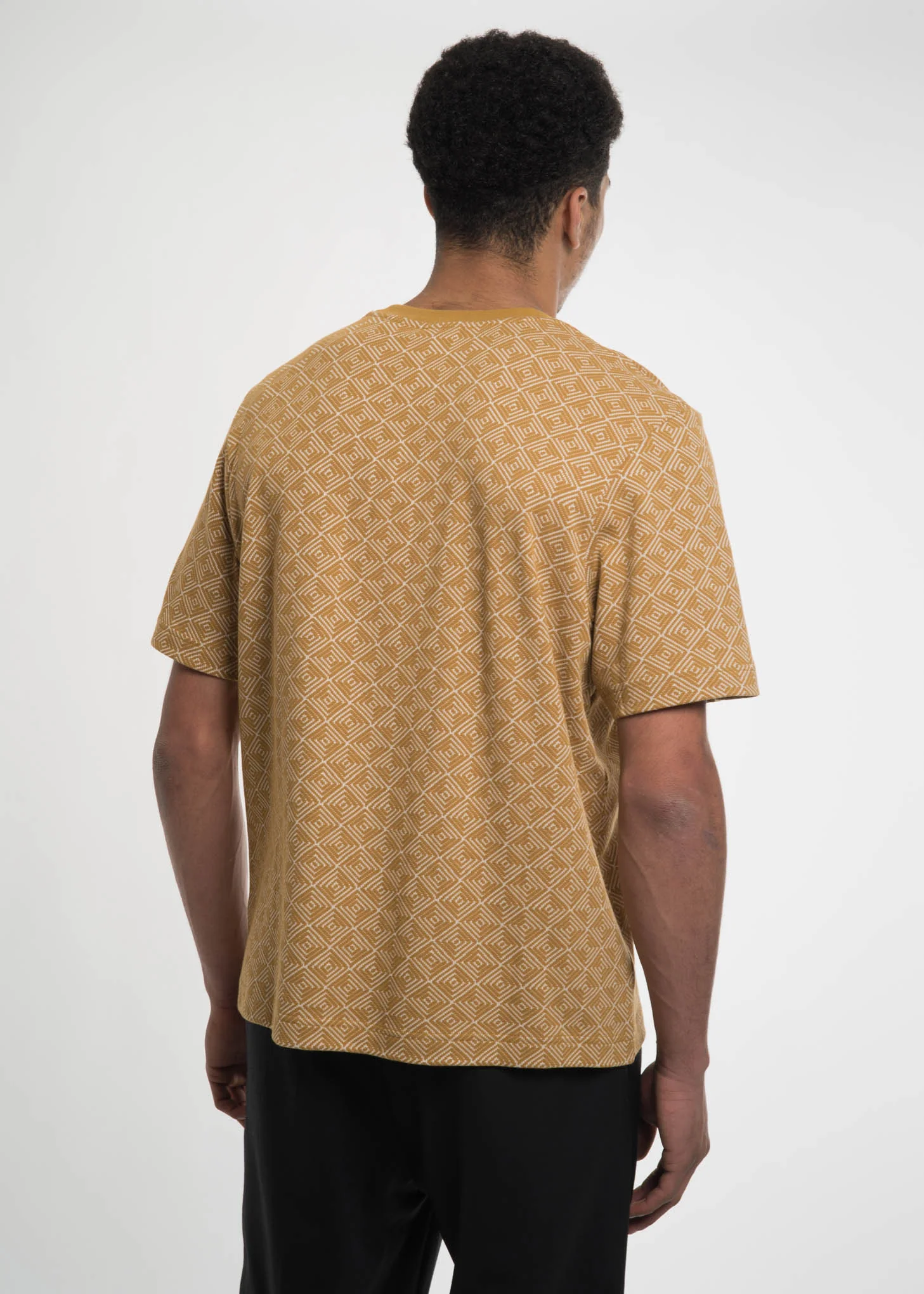 Mustard Miles Knitted T-Shirt - Image 3