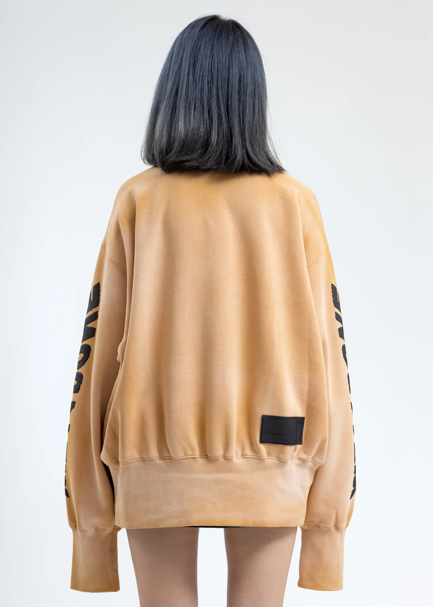 Mustard Multi Logo Sweatshirt - Image 4