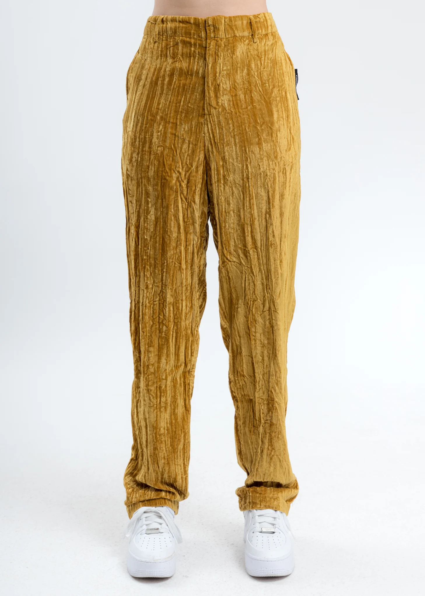 Mustard Velvet Pajama Pants
