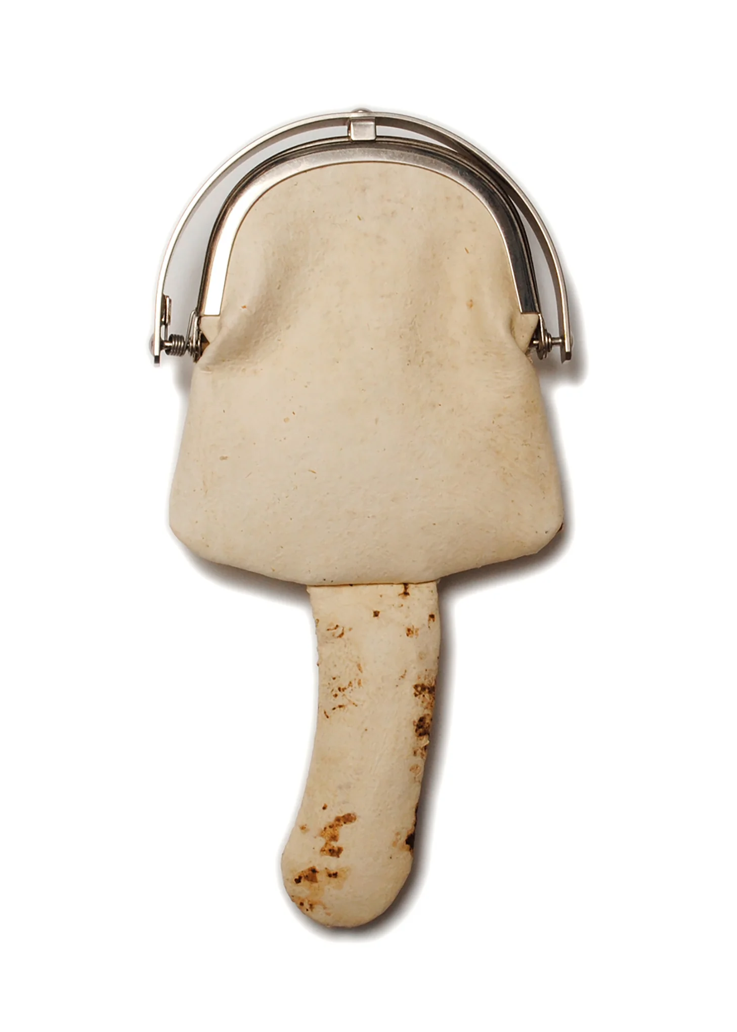 Nature MUSHROOM LEATHER MINI Brooch - Image 4