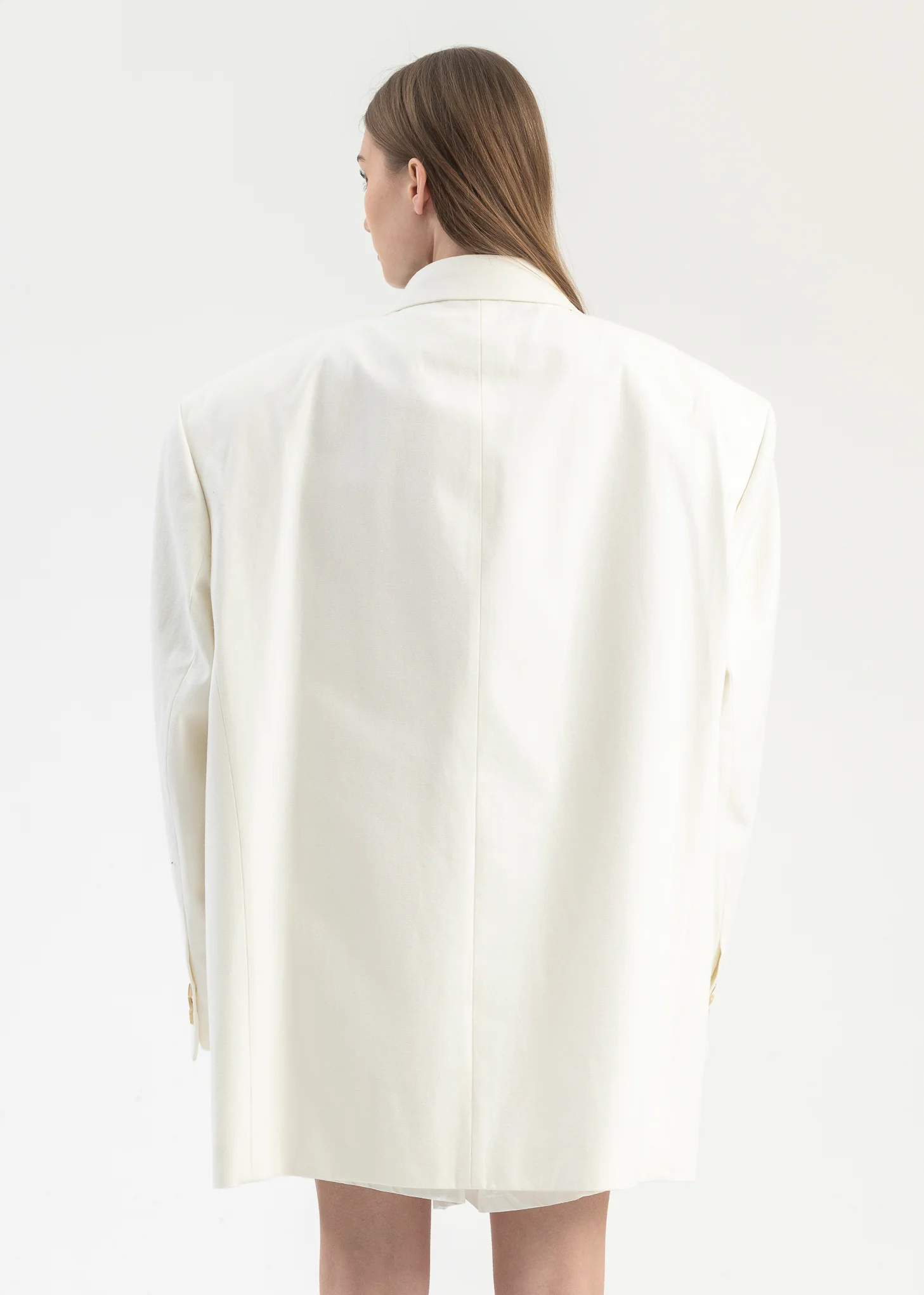 Nature Peaked Lapel Blazer - Image 3