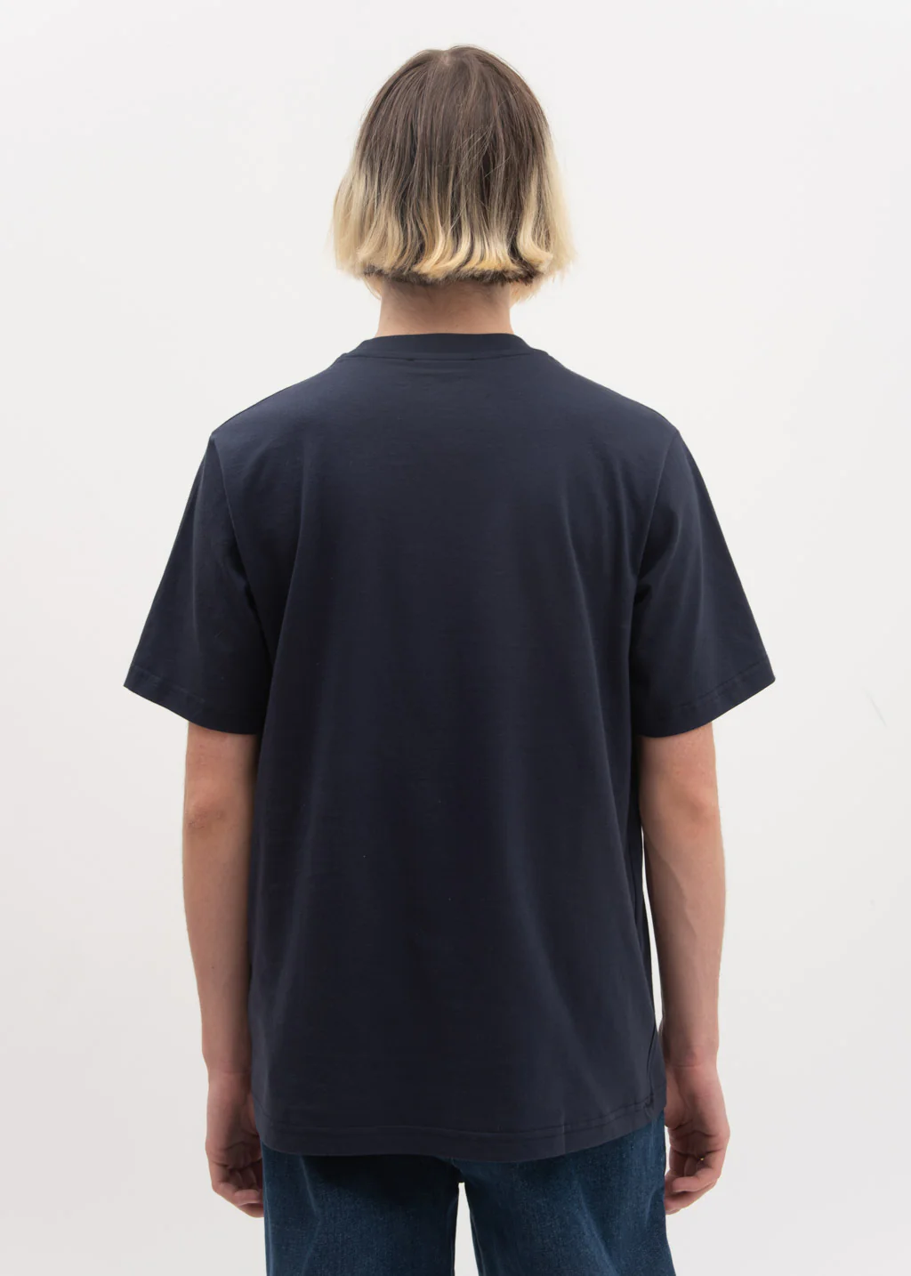 Navy Classic Logo T-Shirt - Image 3
