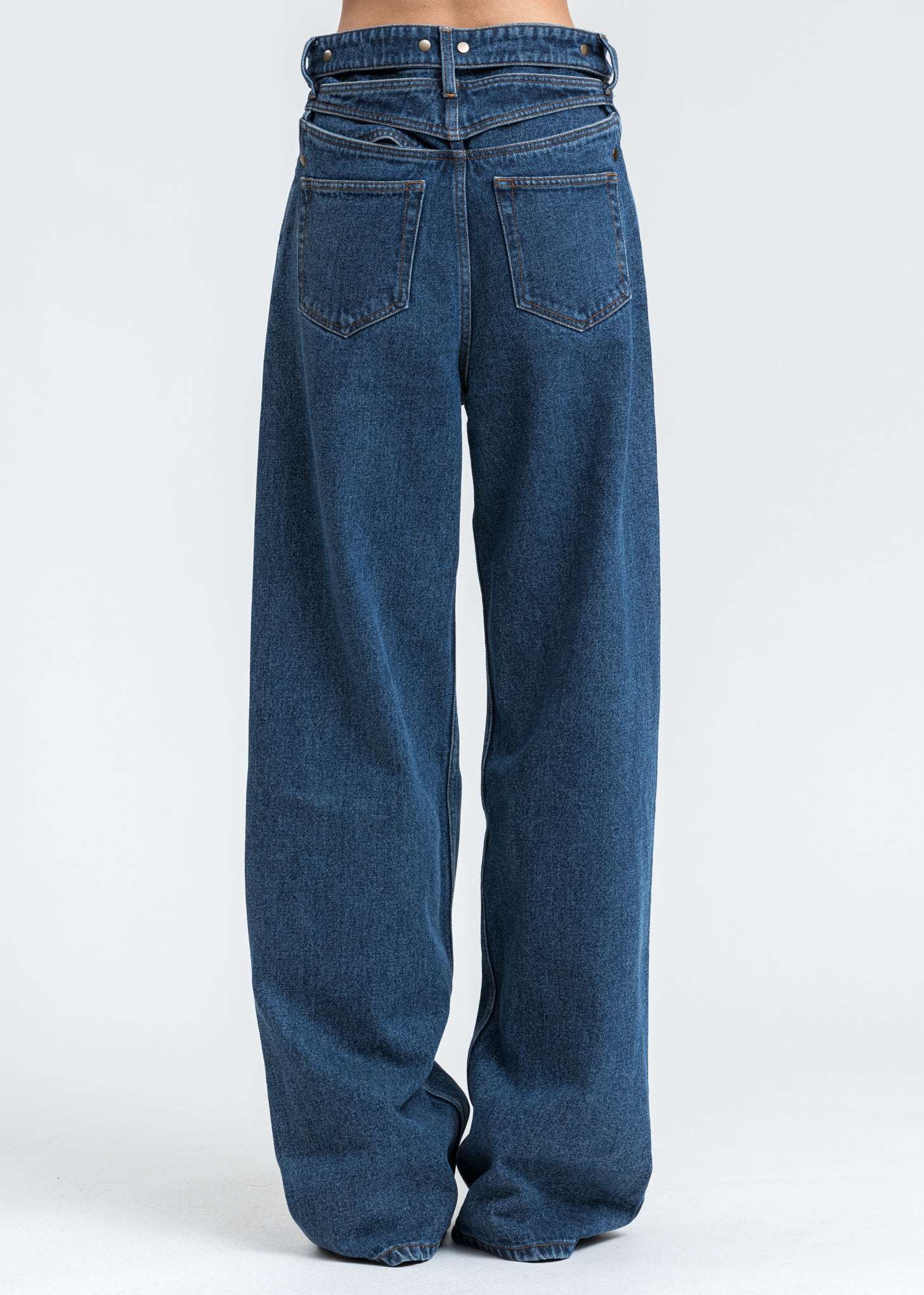 Blue Classic Peep Show Jeans - Image 4