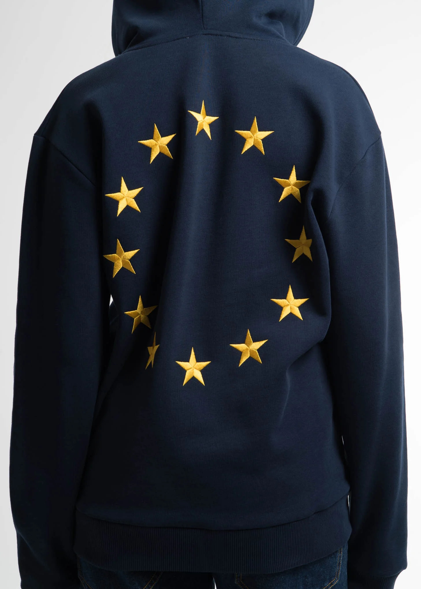 Navy Etoile Europa Hoodie - Image 4