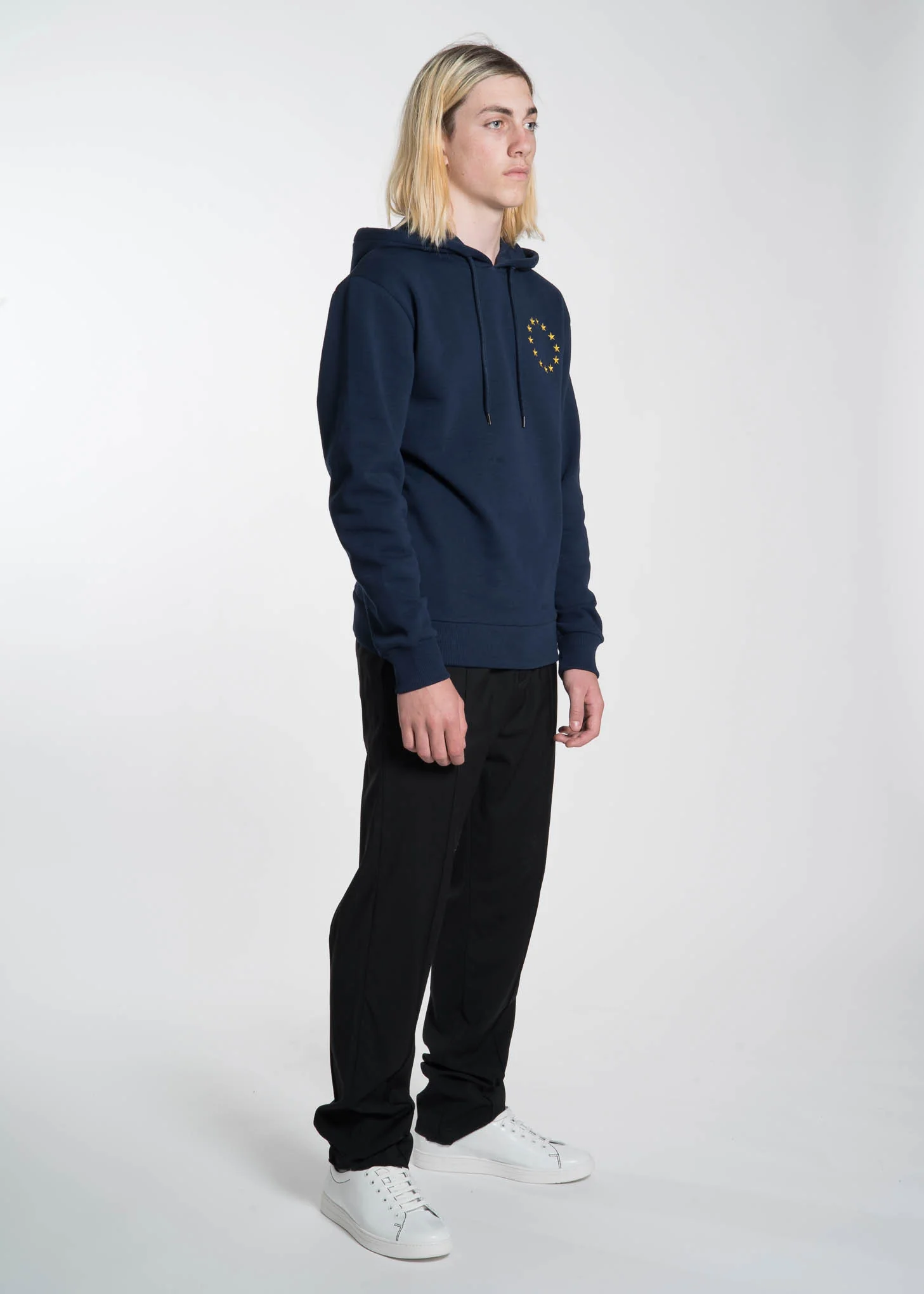 Navy Etoile Europa Hoodie - Image 3