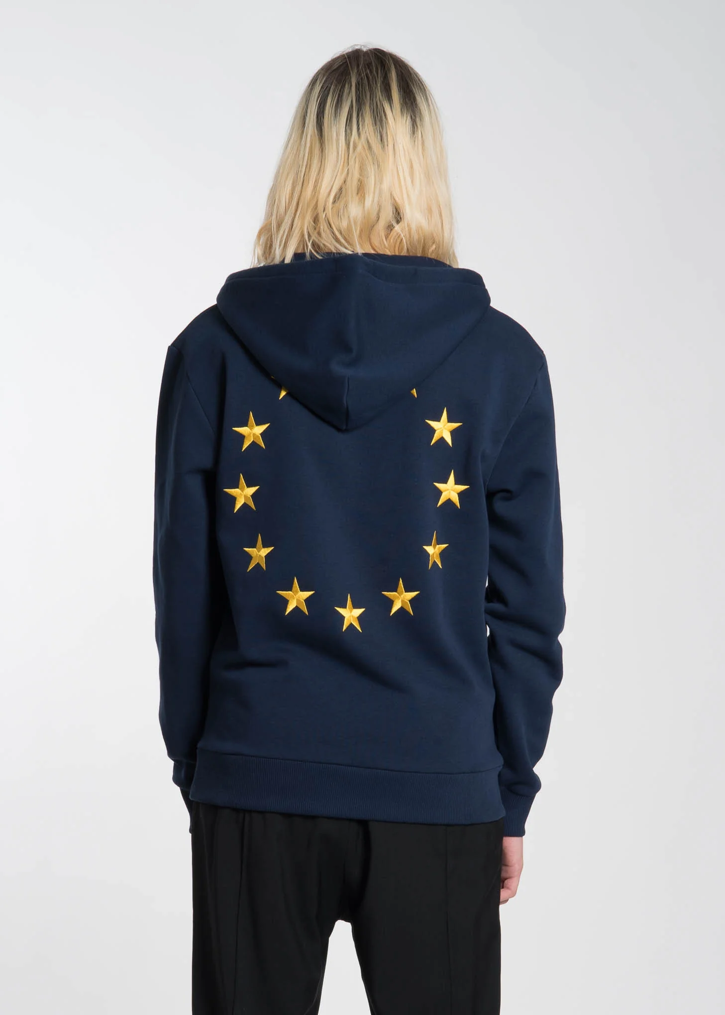 Navy Etoile Europa Hoodie - Image 4