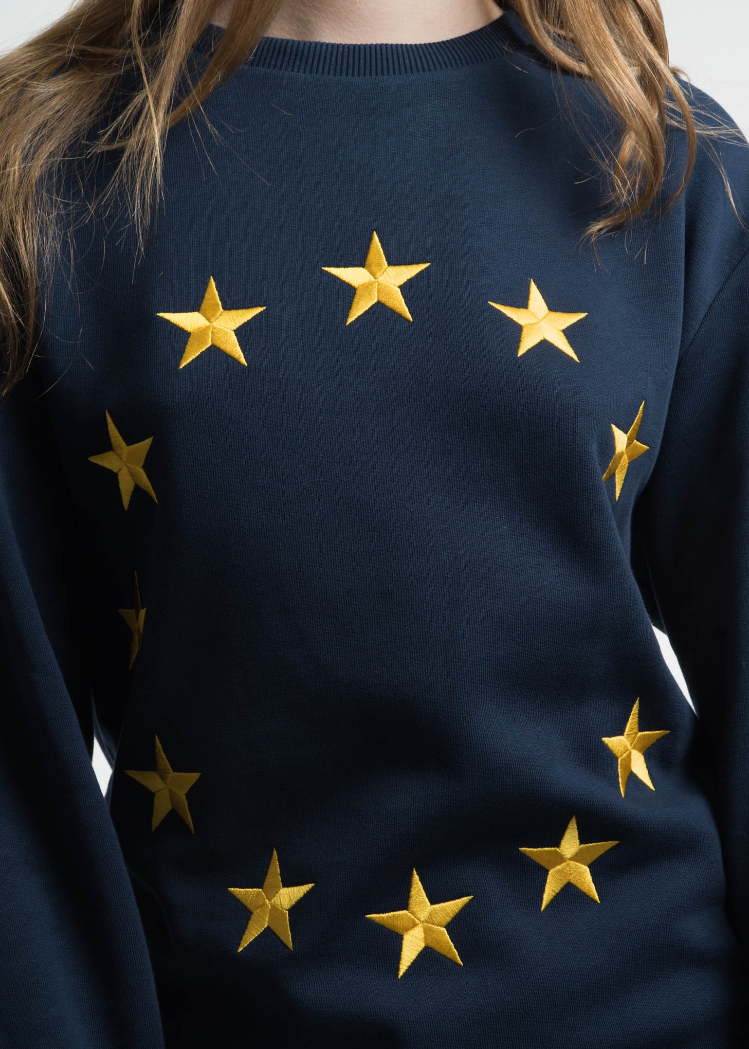 Navy Etoile Europa Sweatshirt - Image 3
