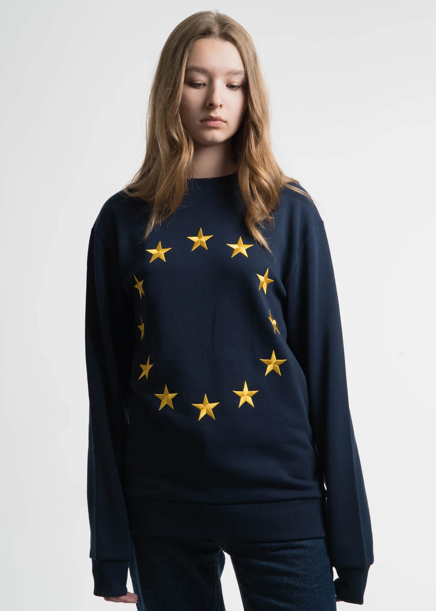 Navy Etoile Europa Sweatshirt - Image 4