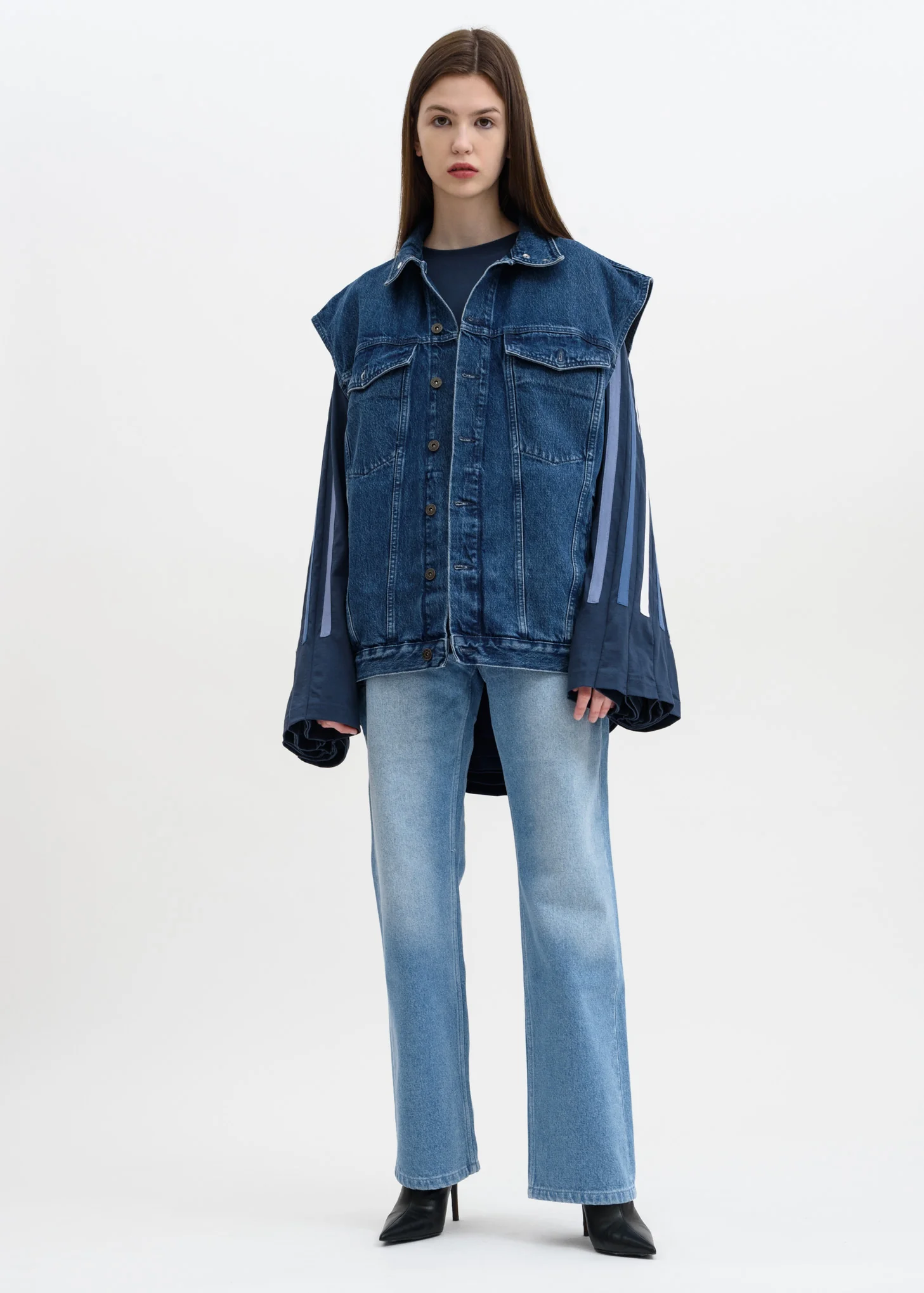 Navy Five Layer Sweatshirt - Image 10
