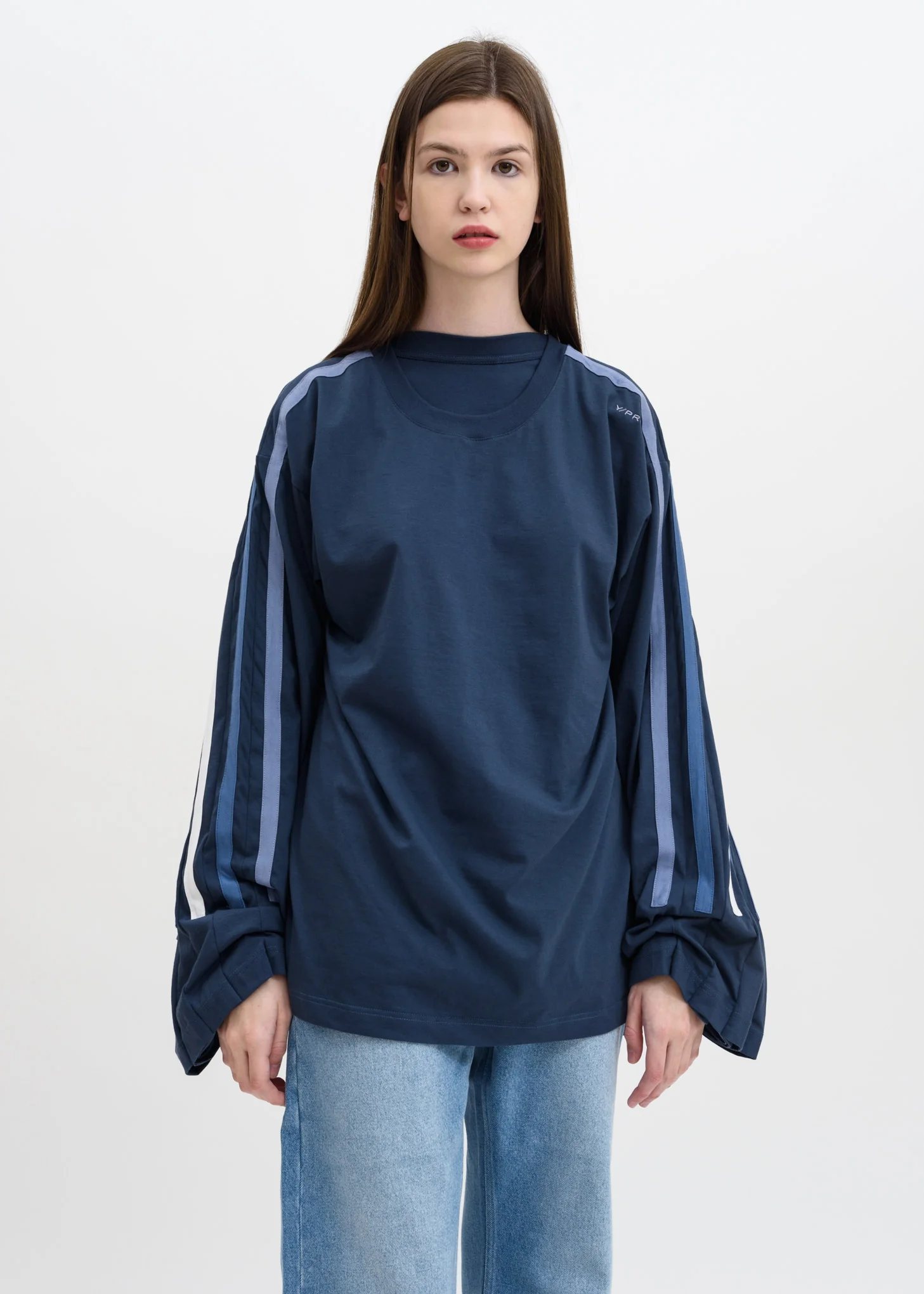 Navy Five Layer Sweatshirt - Image 5