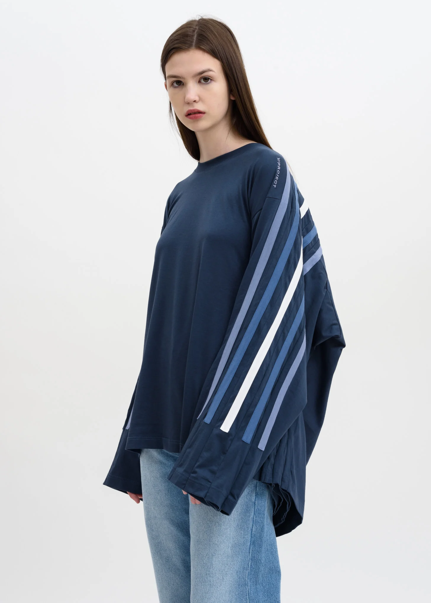 Navy Five Layer Sweatshirt - Image 6