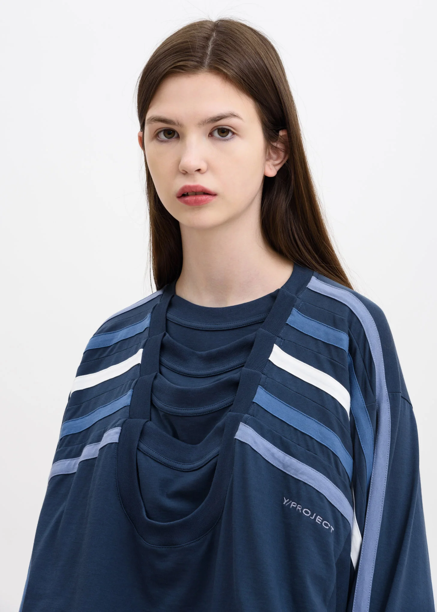 Navy Five Layer Sweatshirt - Image 7