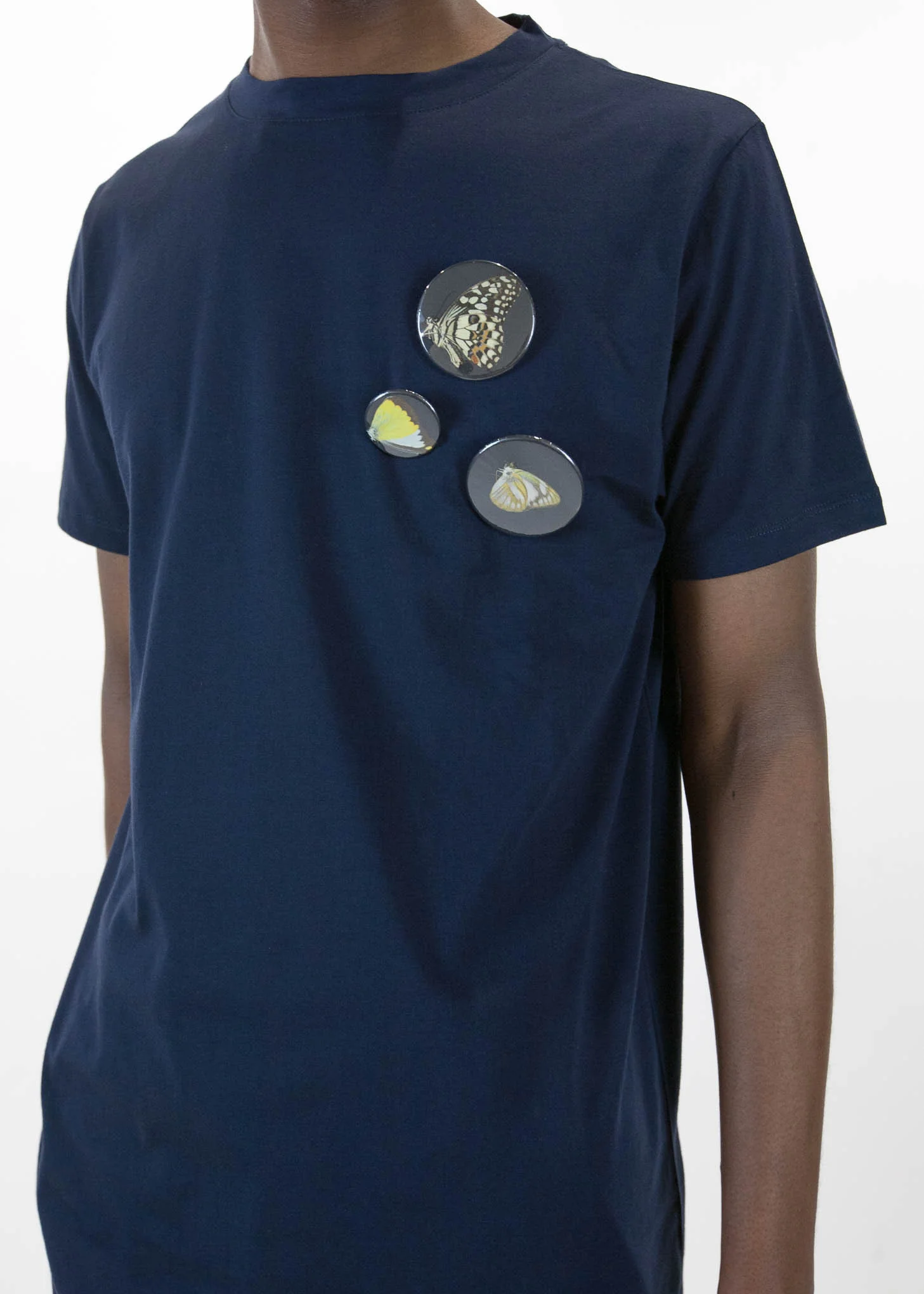 Navy Marshall Fauna Badges T-Shirt - Image 2