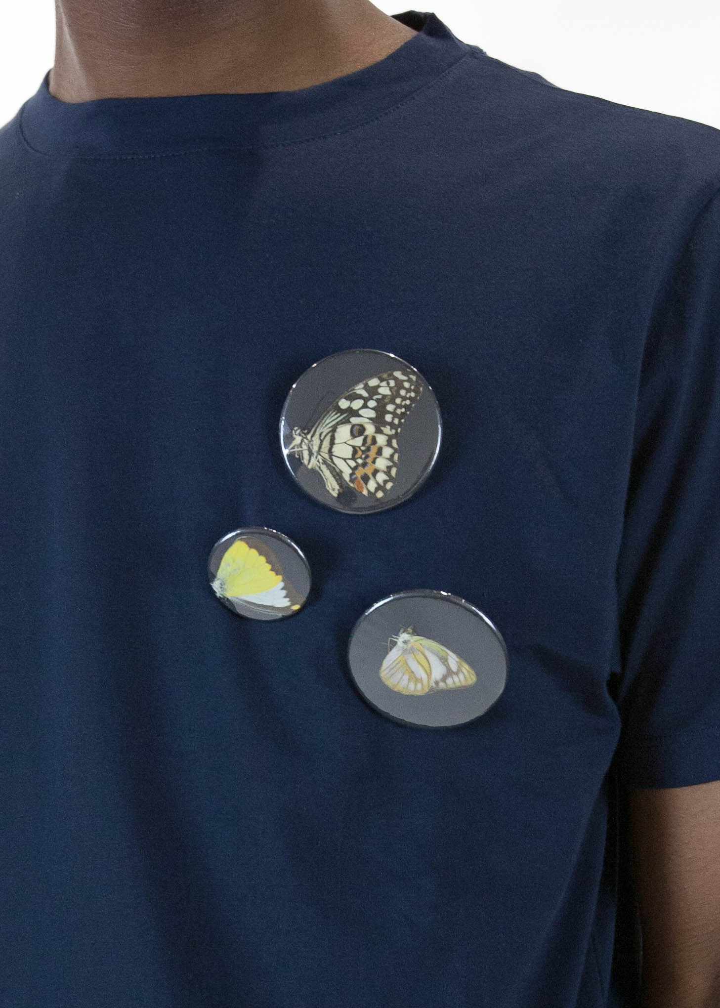 Navy Marshall Fauna Badges T-Shirt - Image 6