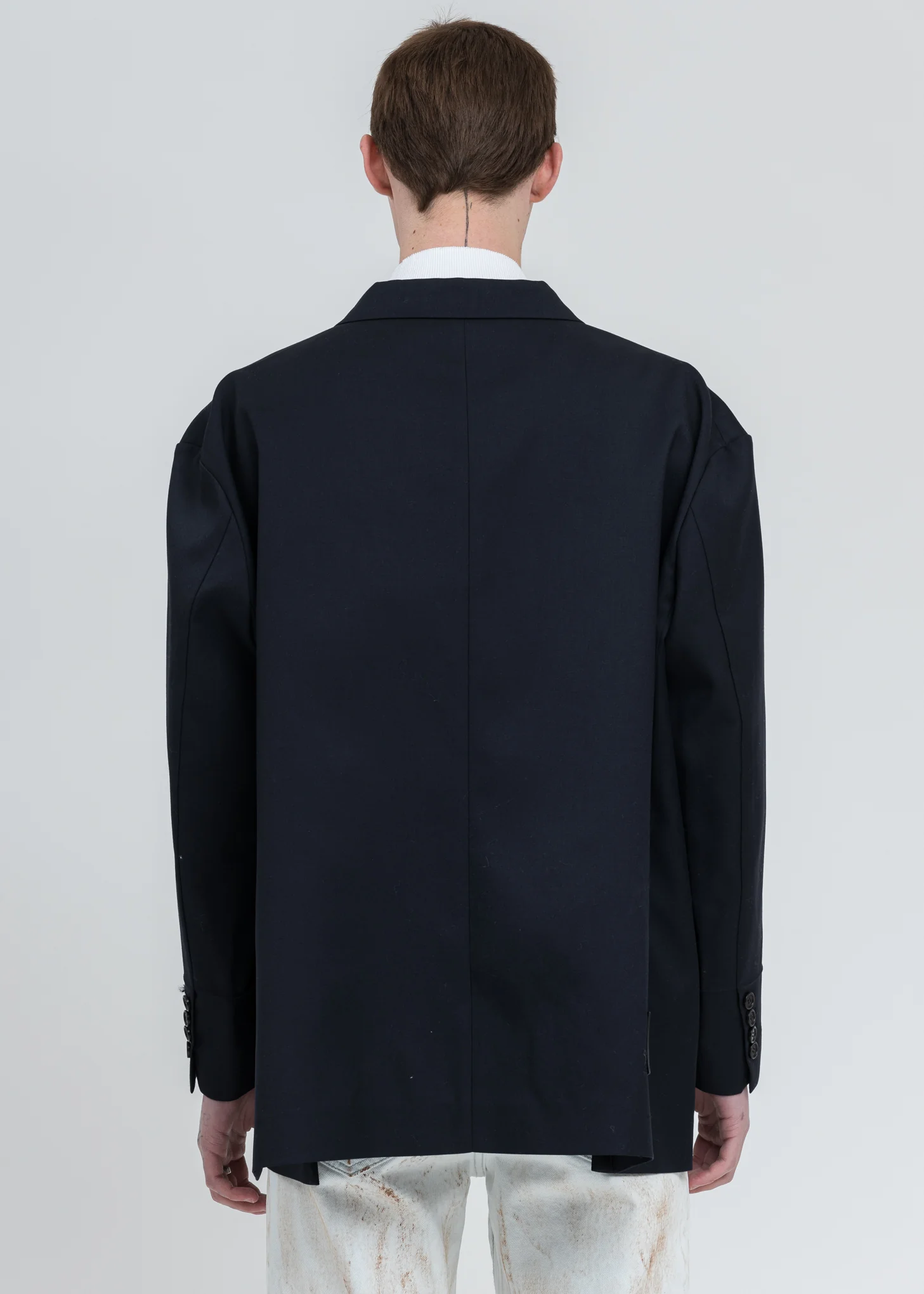 Navy Oversized Blazer - Image 5