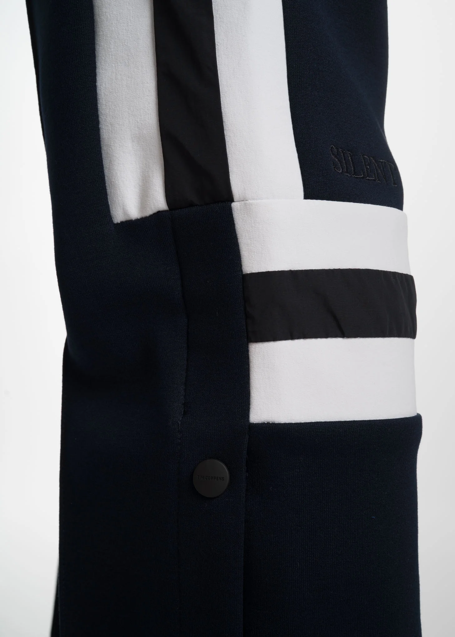 Navy Pierced Jogger - Image 8