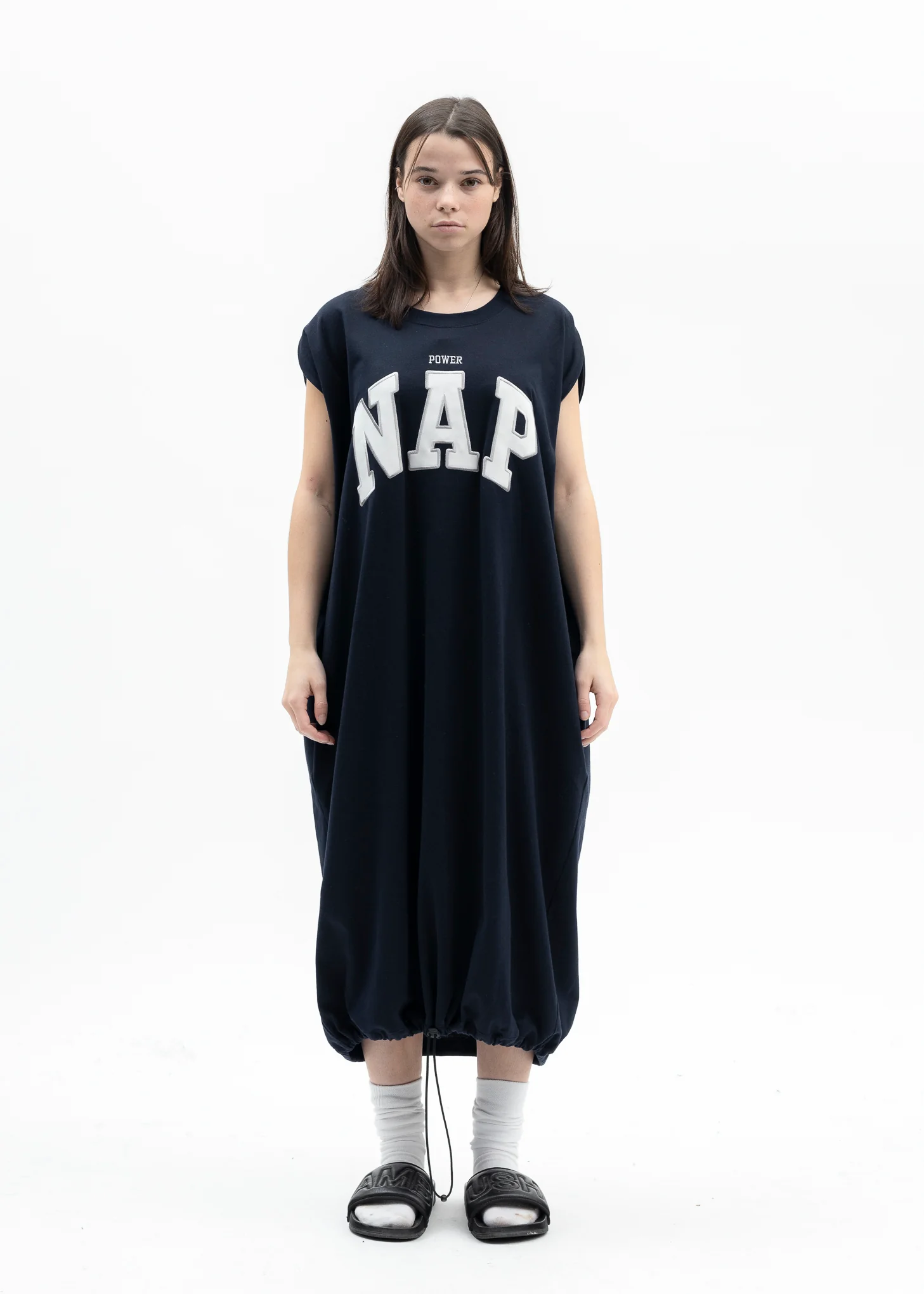 NAVY POWER NAP T-SHIRT