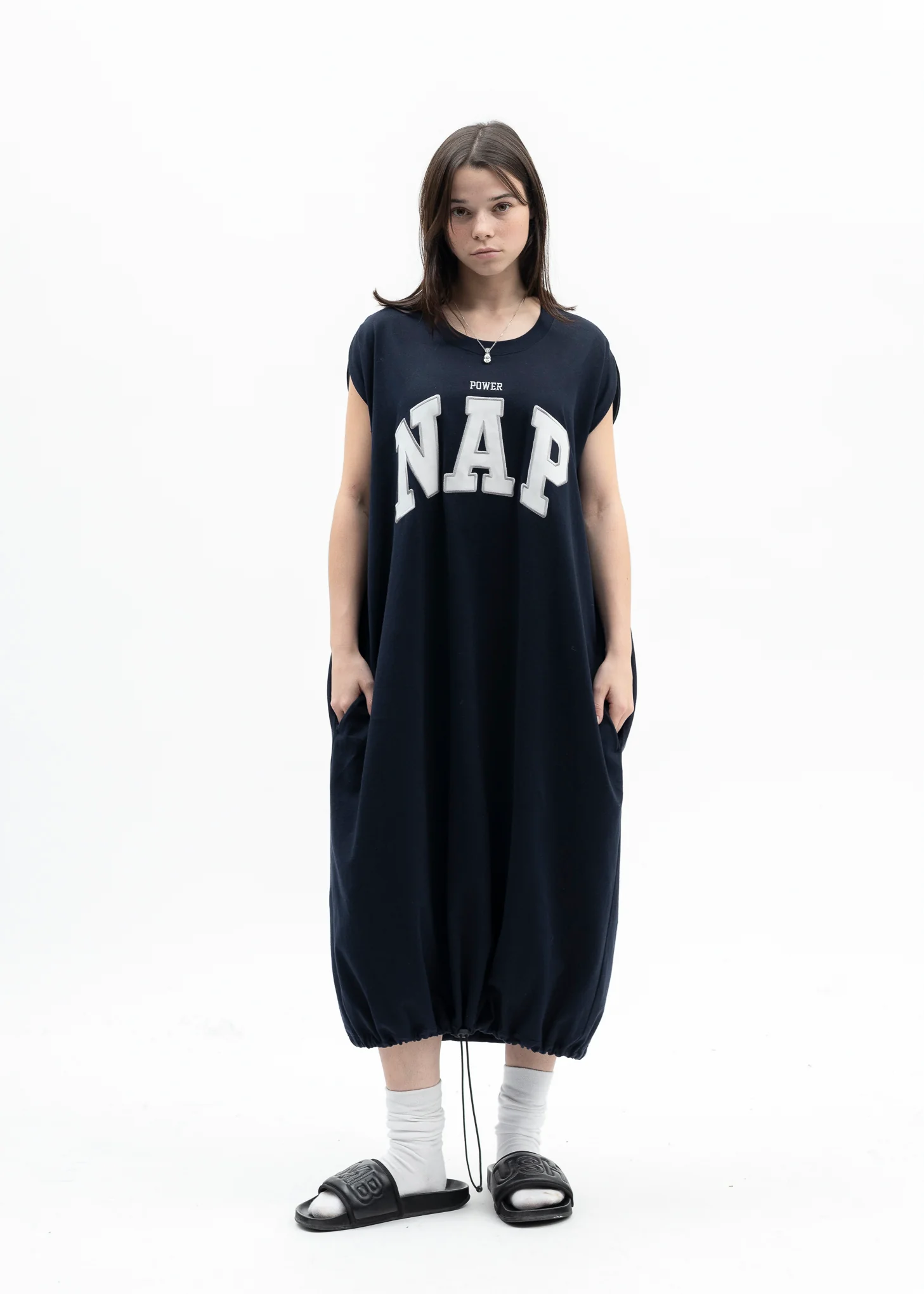 NAVY POWER NAP T-SHIRT - Image 6