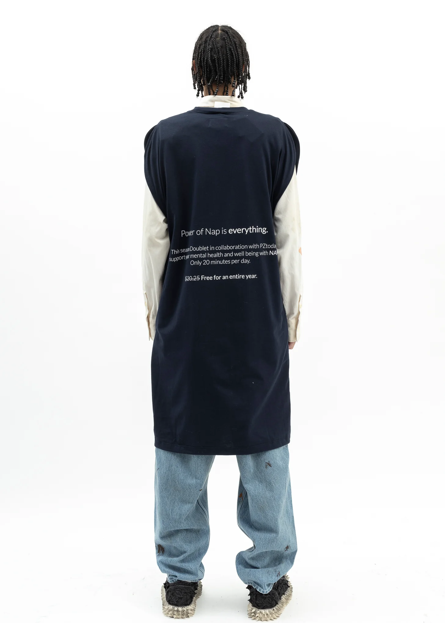 NAVY POWER NAP T-SHIRT - Image 10