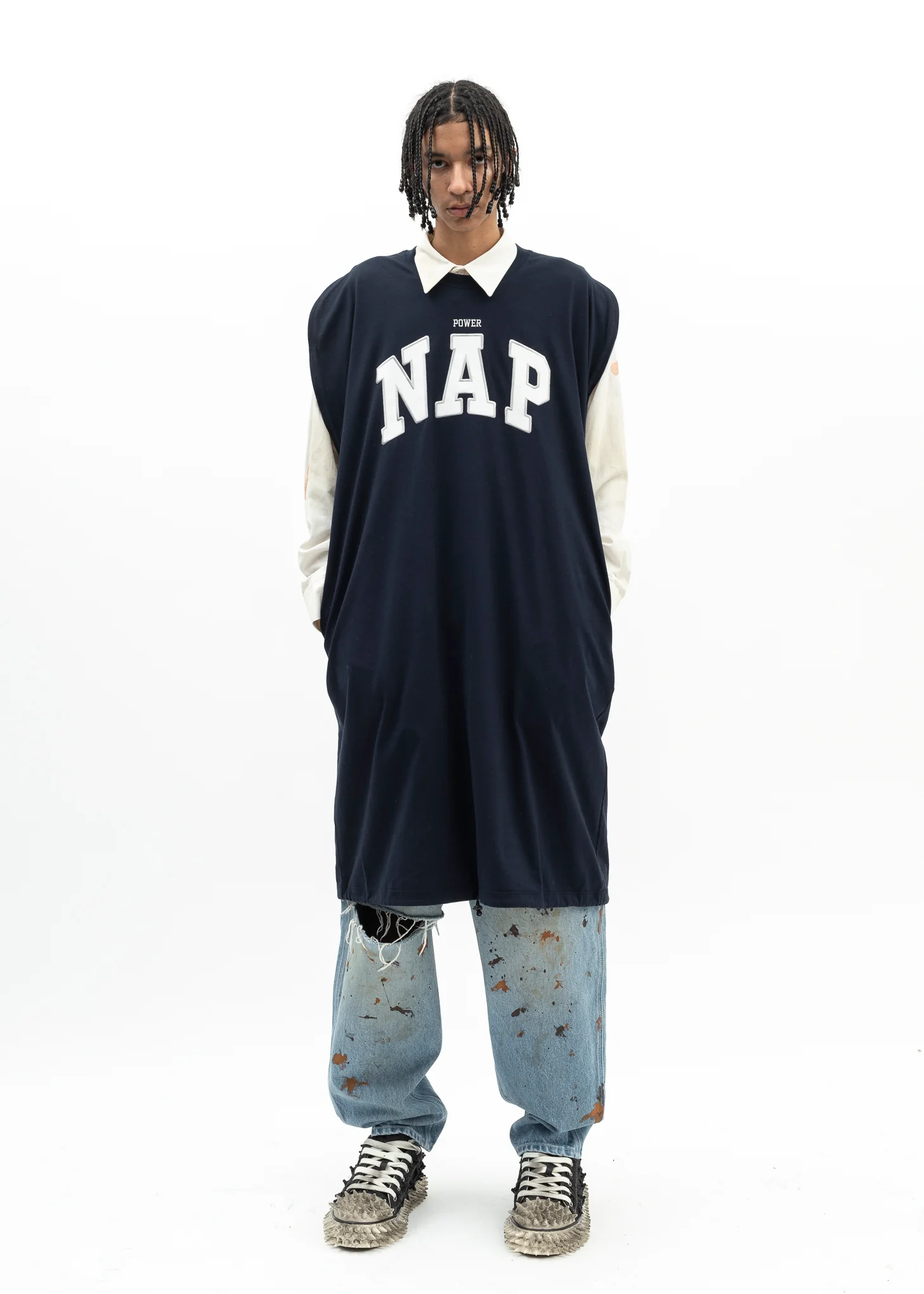 NAVY POWER NAP T-SHIRT - Image 12