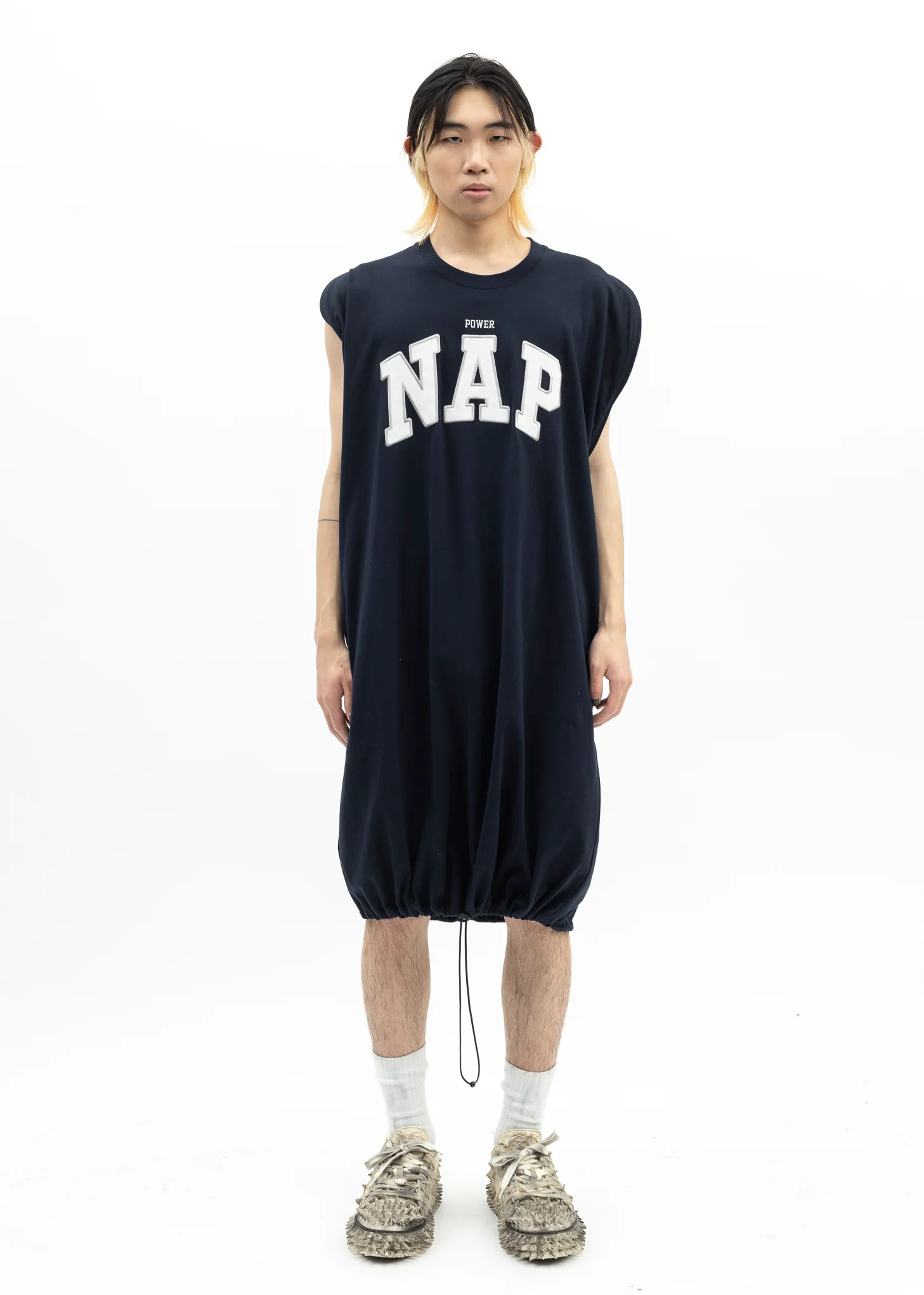 NAVY POWER NAP T-SHIRT - Image 4