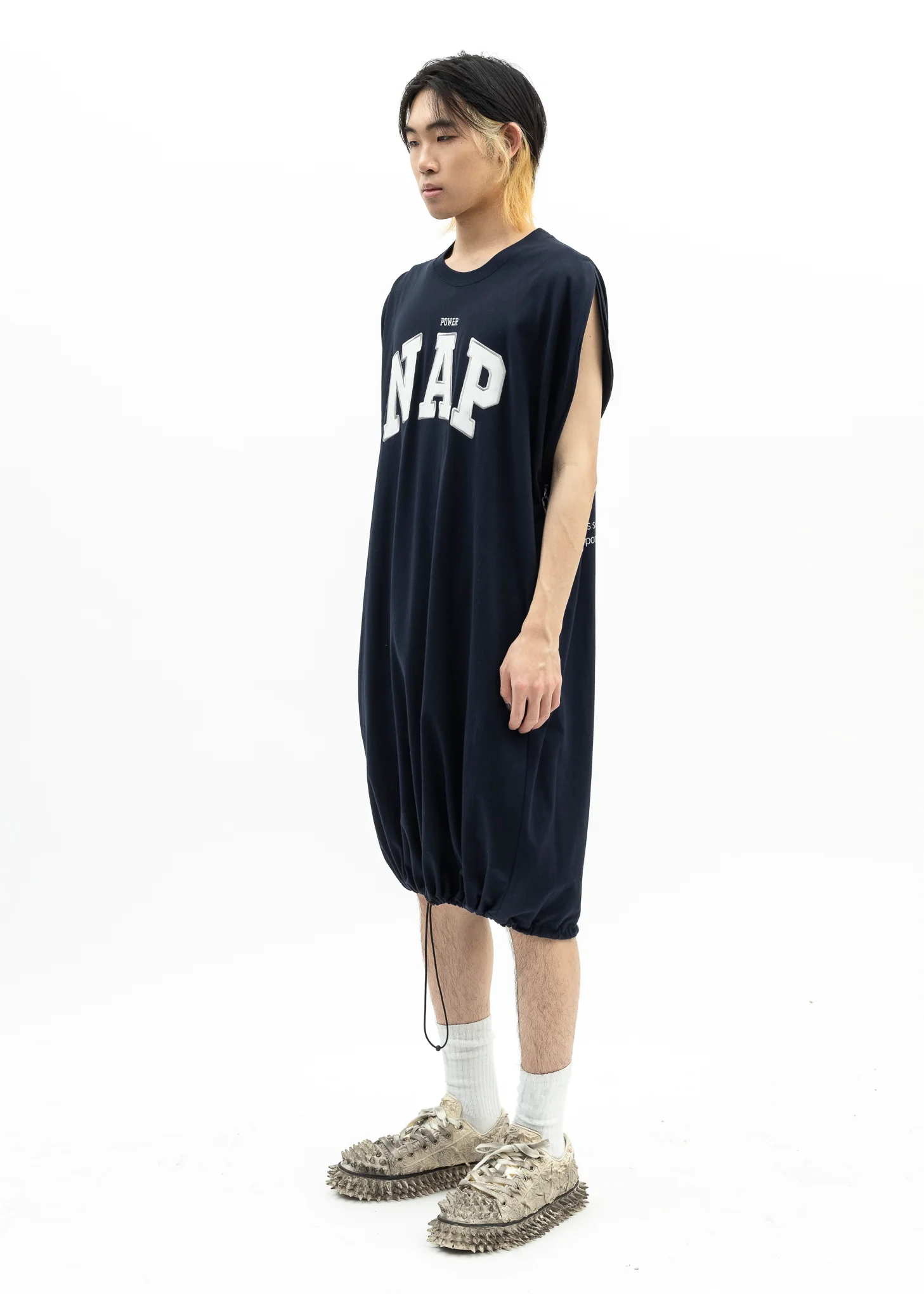 NAVY POWER NAP T-SHIRT - Image 5