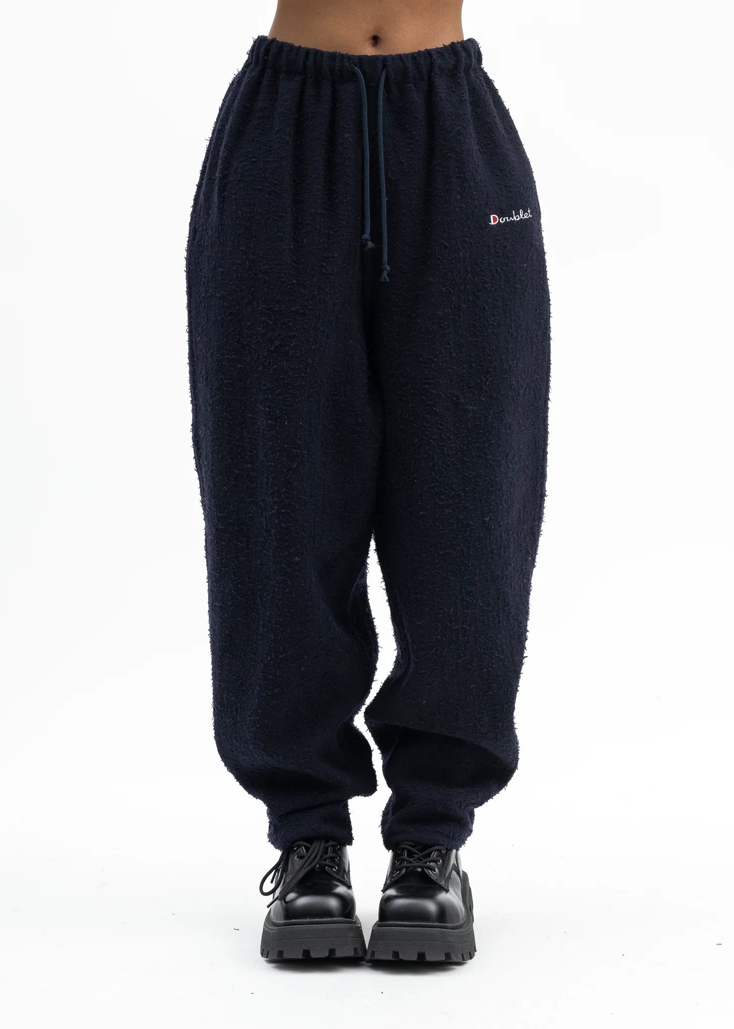 NAVY REVERSIBLE SEWING PANTS