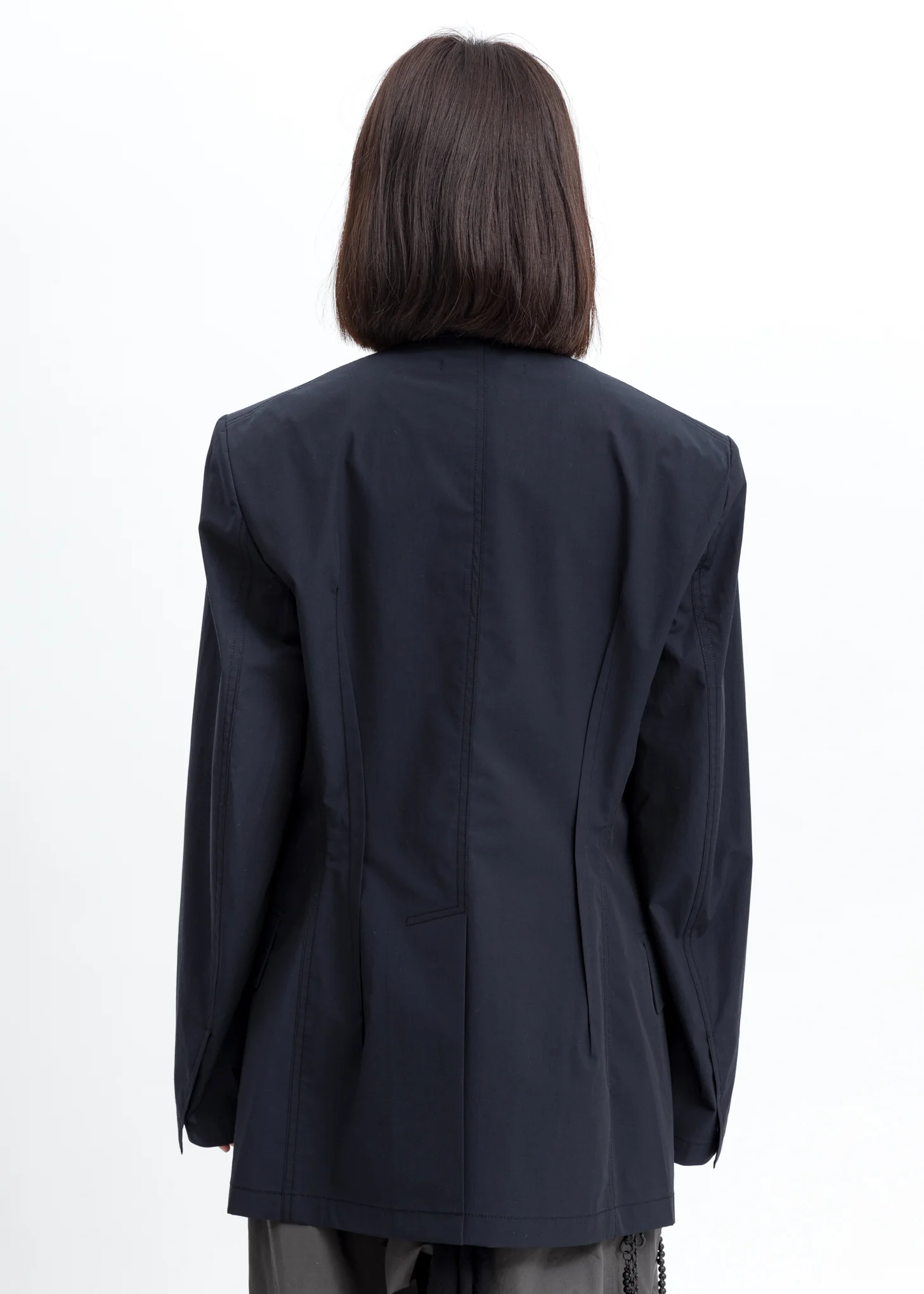 Navy  Smoker's Jacket - Image 3