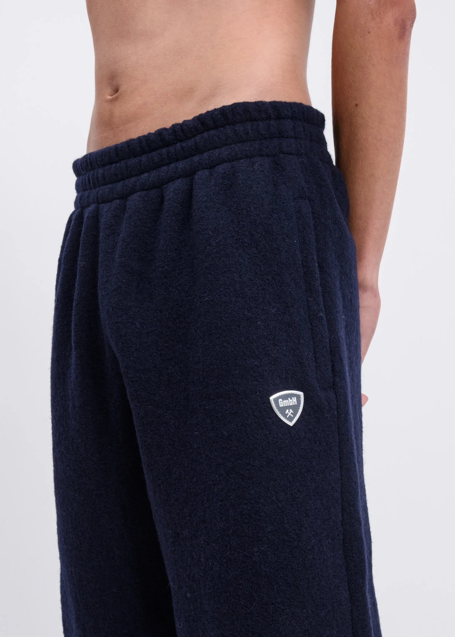 Navy Stein Jogging Trouser w/ Shield Logo - Image 2