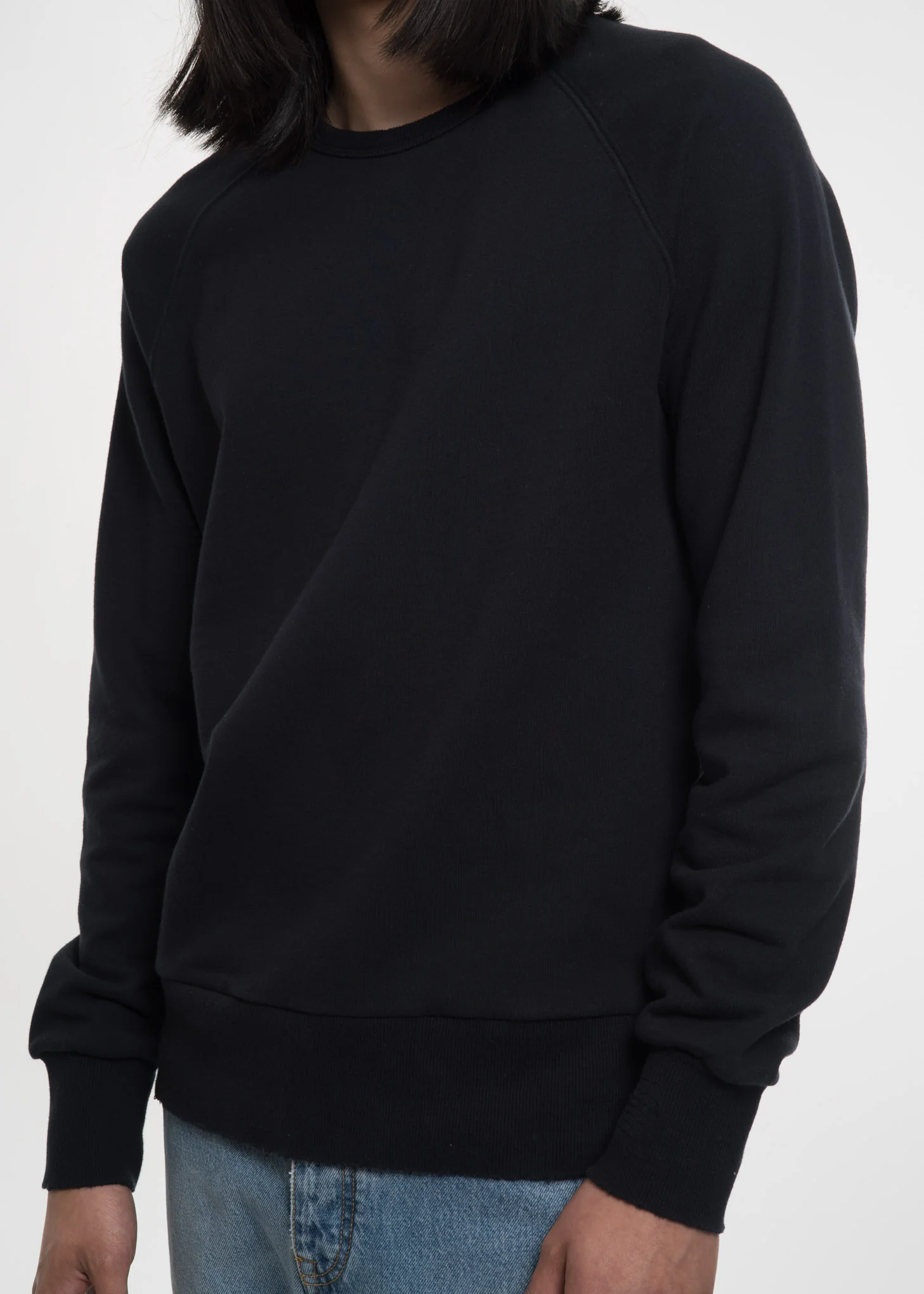 Navy Distressed Sevan Sweatshirt - Image 2