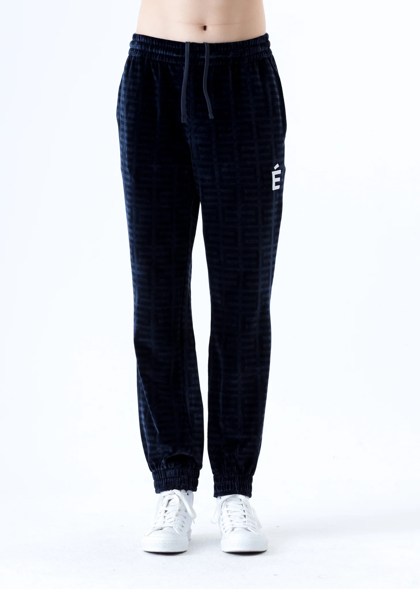 Navy Velvet Major Jogger