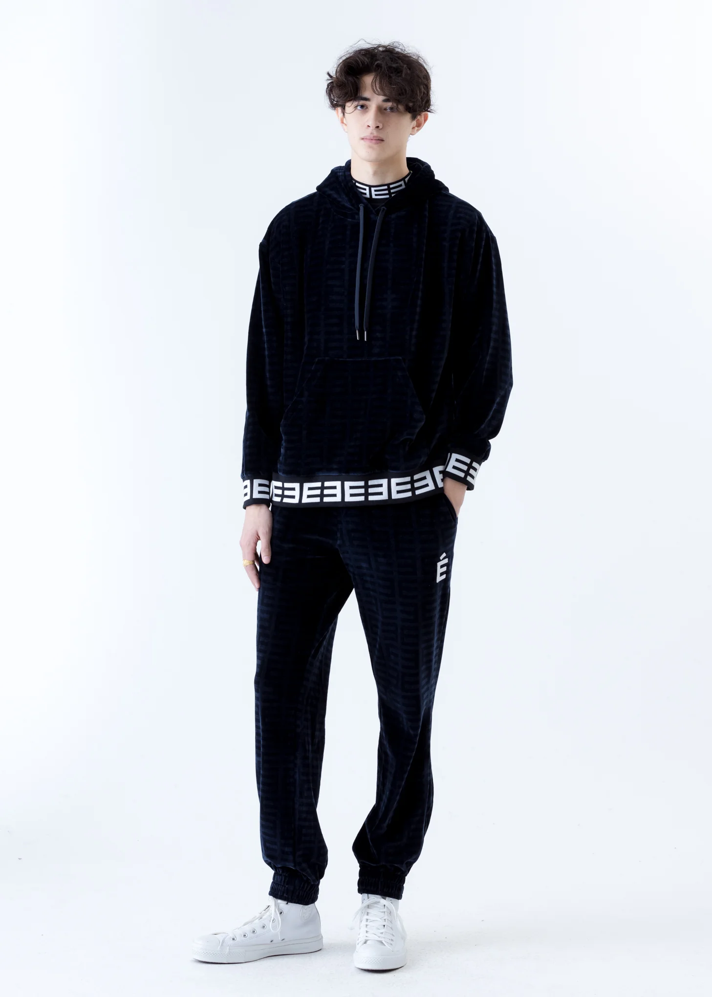 Navy Velvet Major Jogger - Image 6