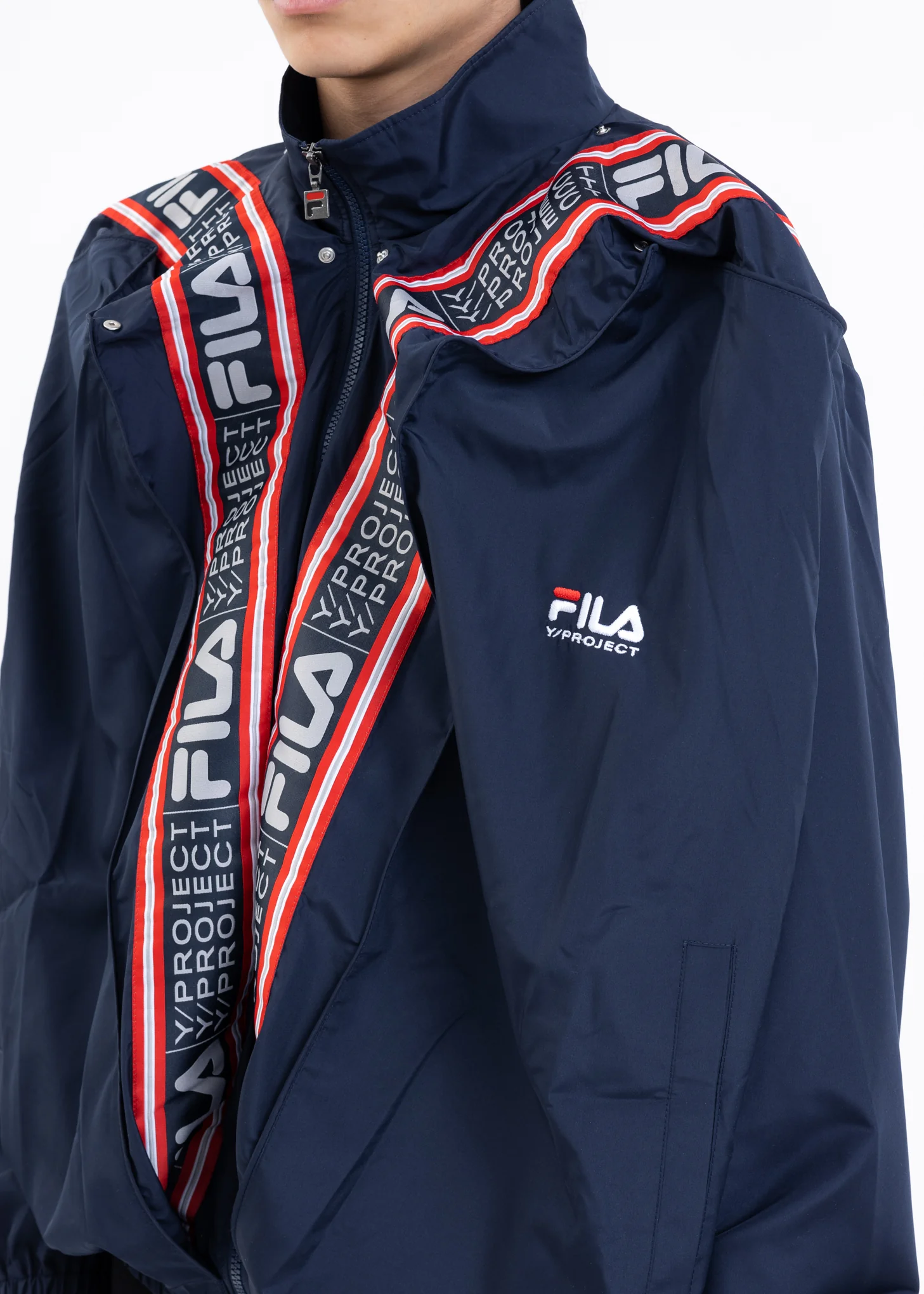 Navy Y/PROJECT X FILA POP UP Track Jacket - Image 6