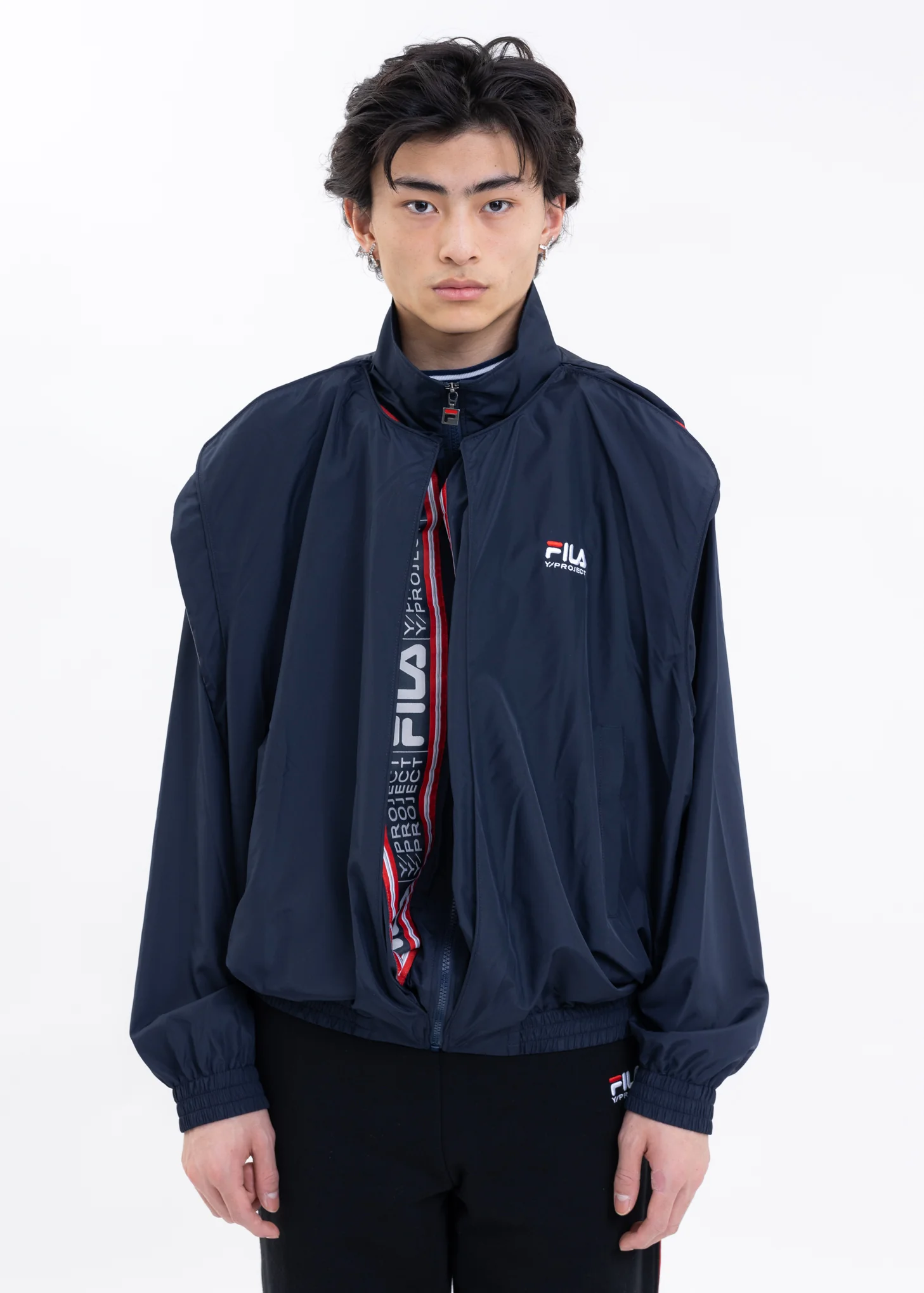 Navy Y/PROJECT X FILA POP UP Track Jacket - Image 8